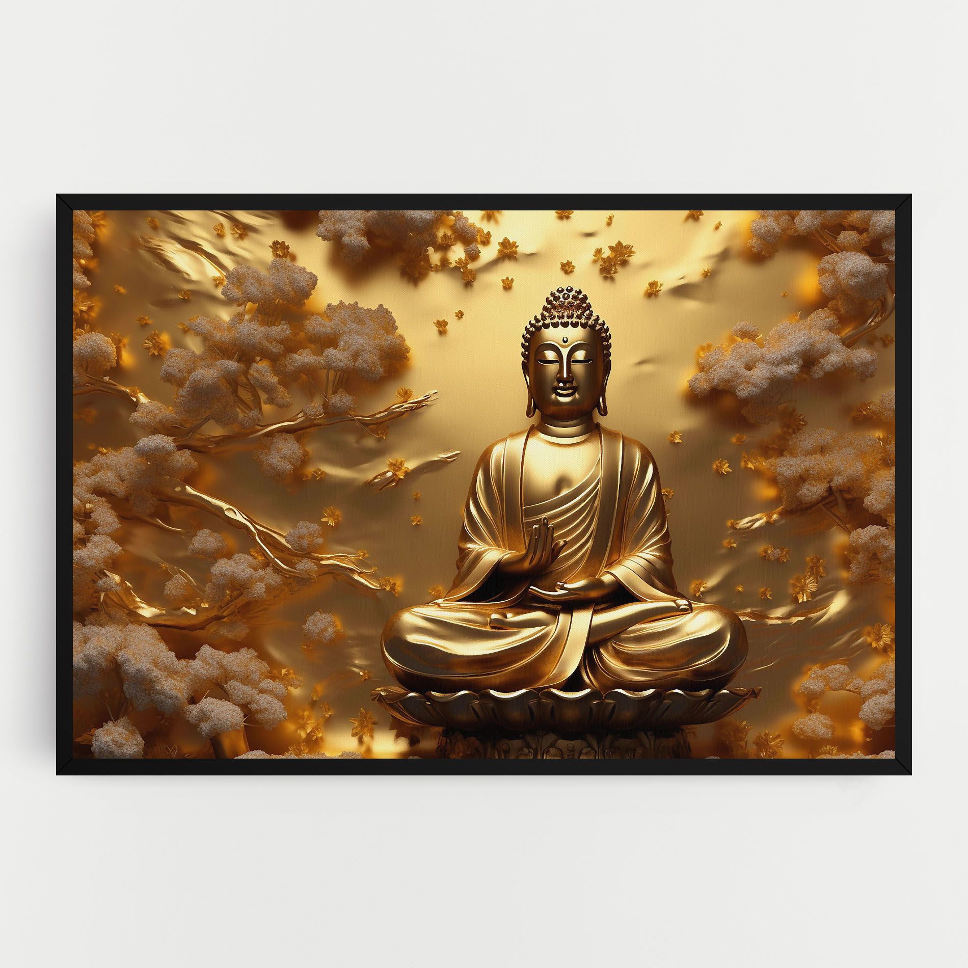 Strong Gold Buddha mockup 0