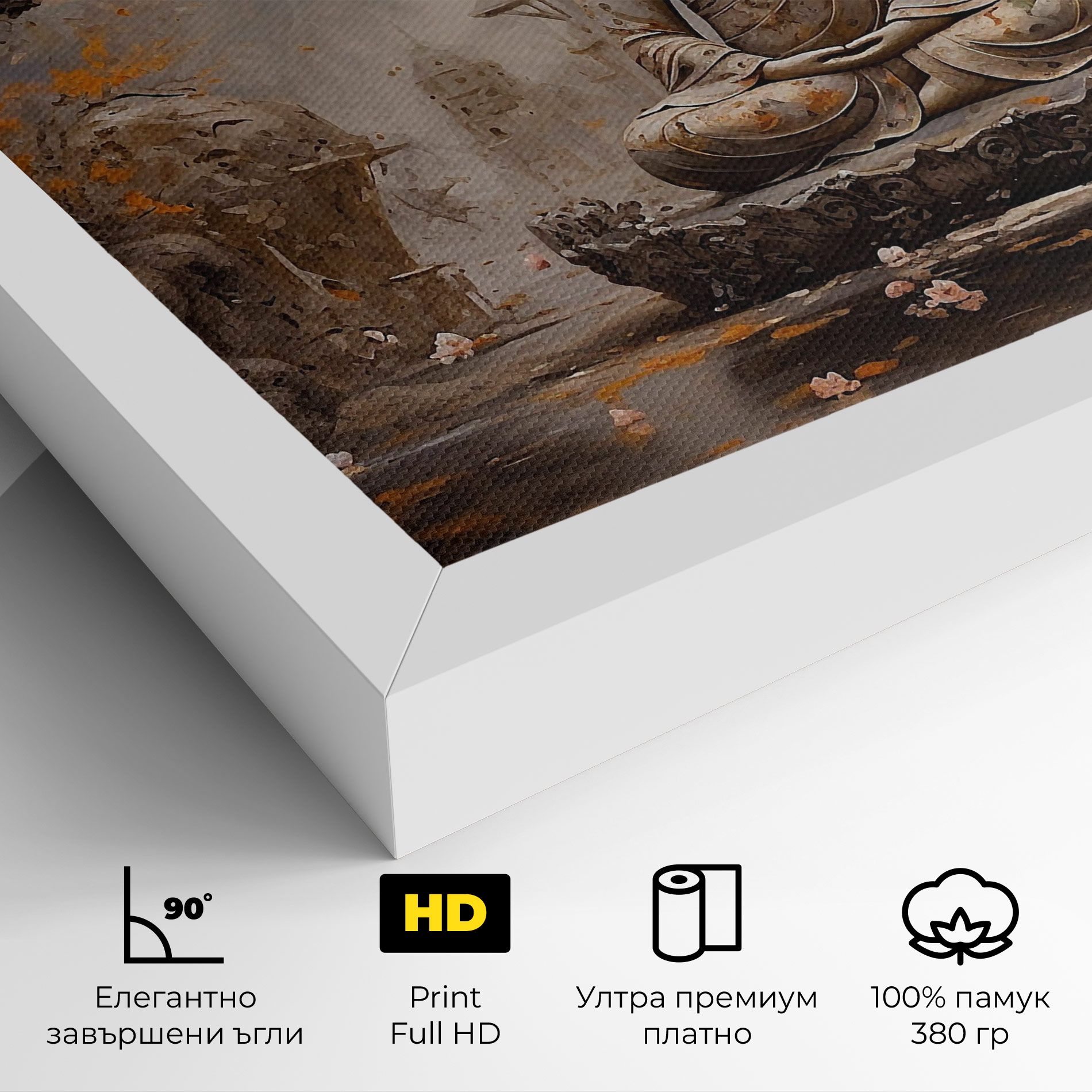 Beautiful Buddha Art mockup 4