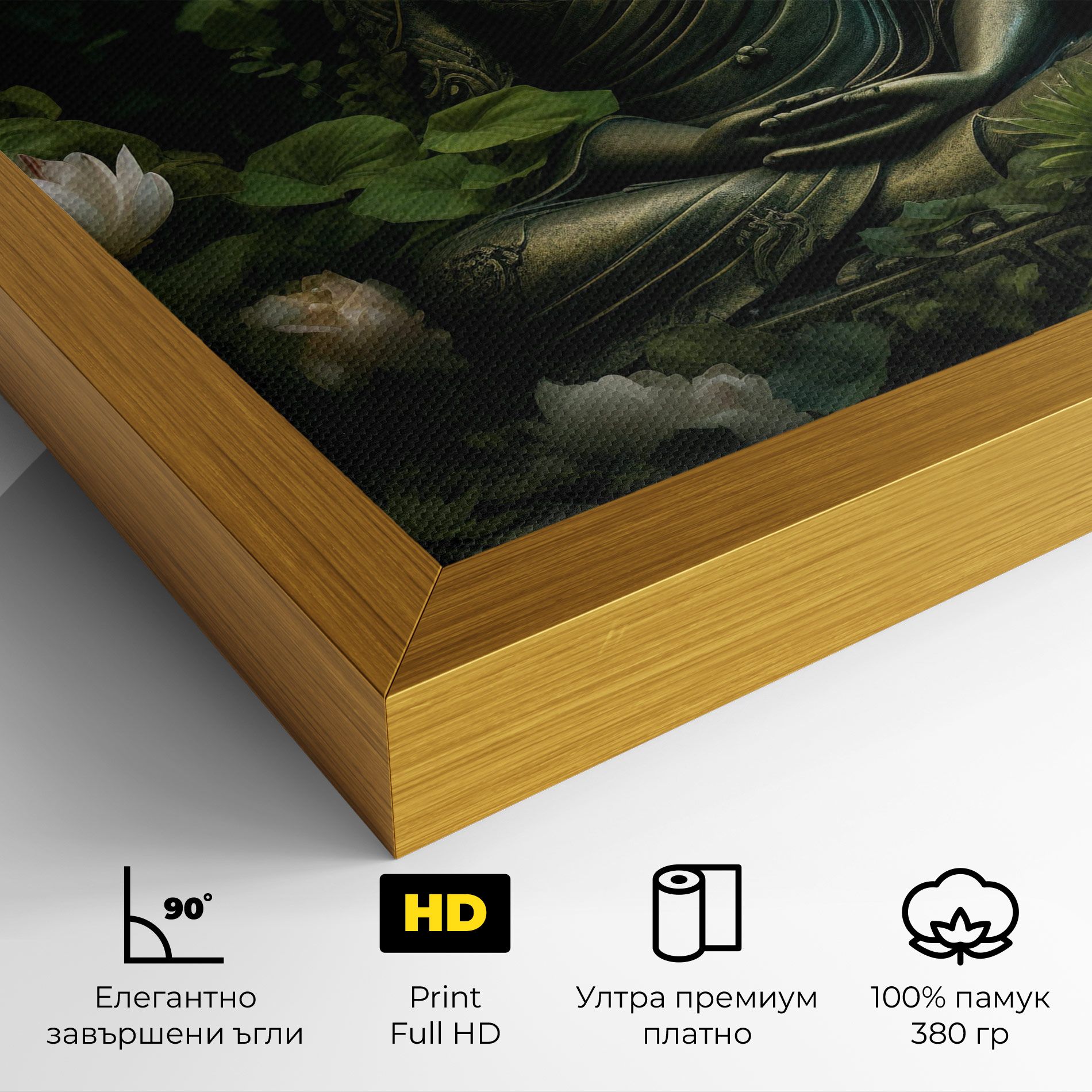 Buddha Lotus Flower mockup 4