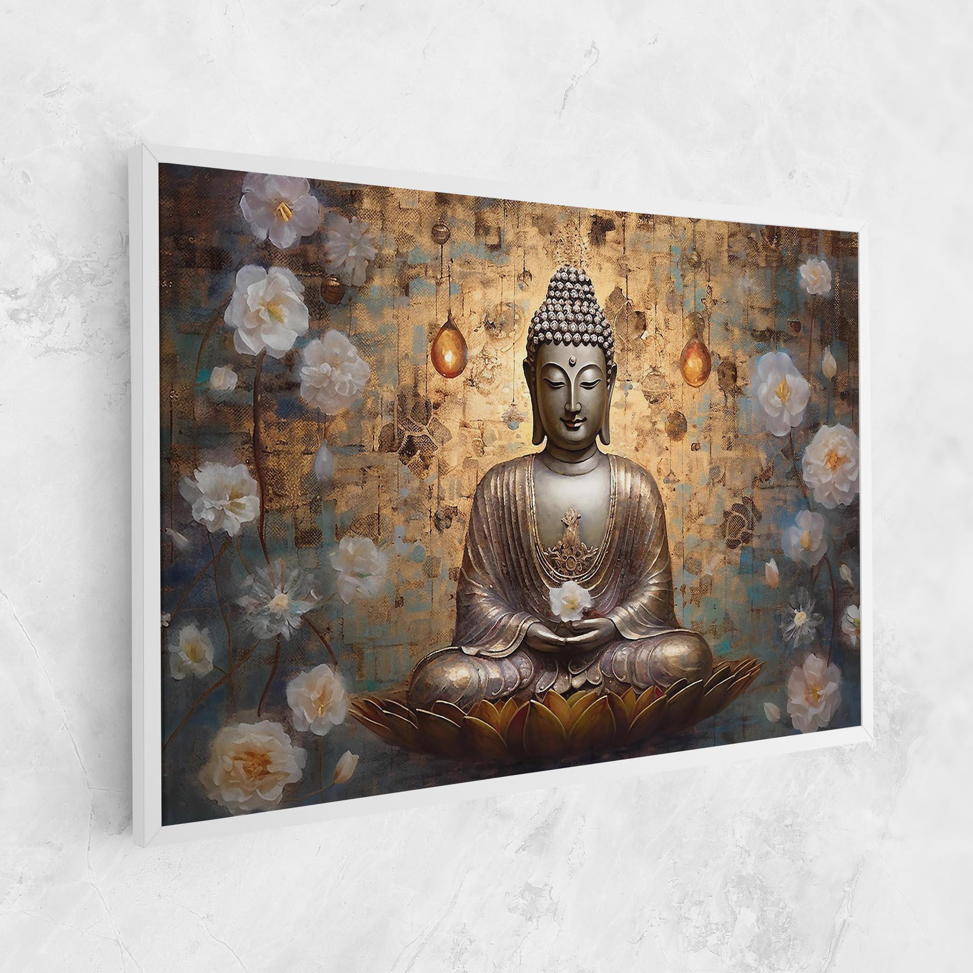 Картина на платно Buddha Meditation Art mockup 1