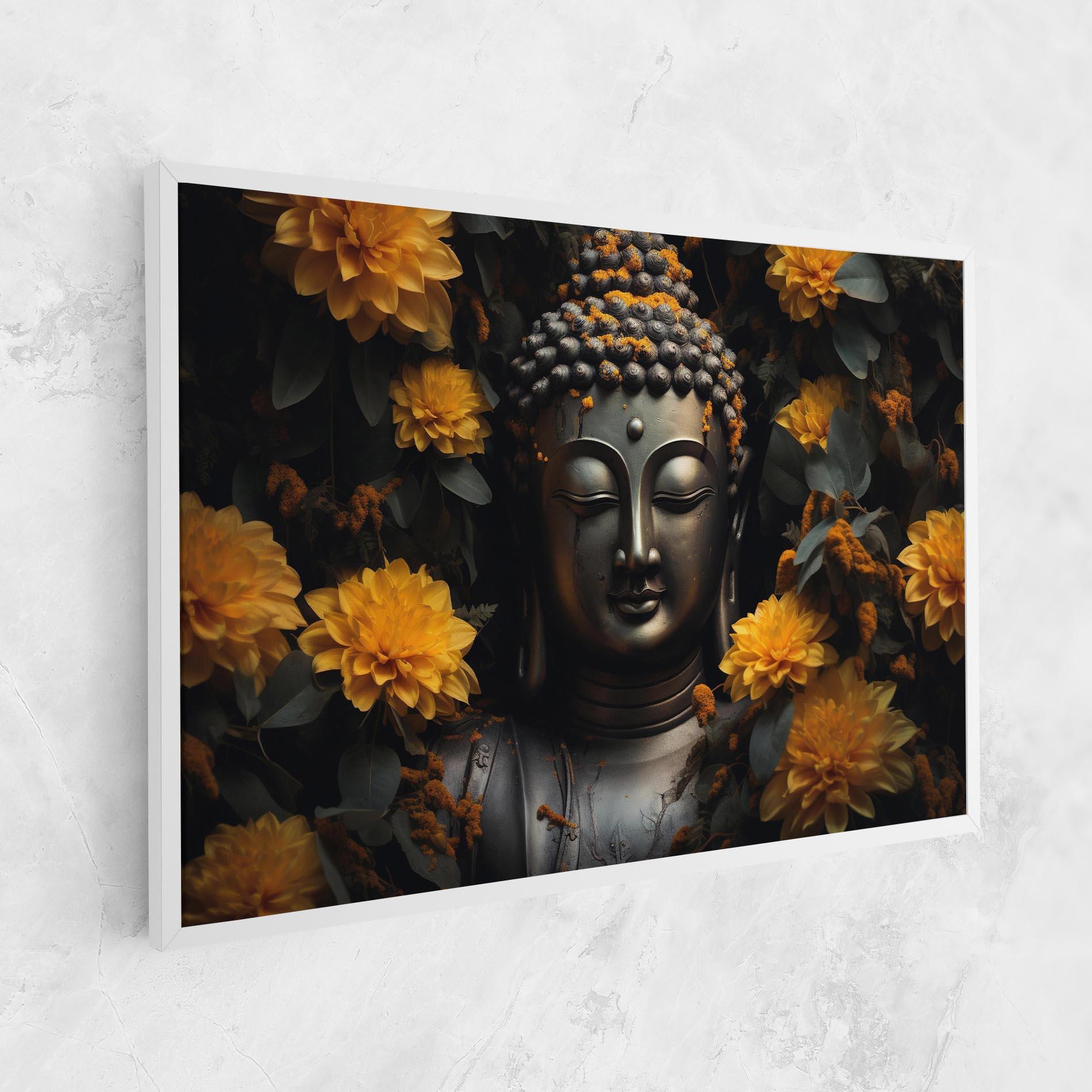 Картина на платно Buddha Peace Statue mockup 1