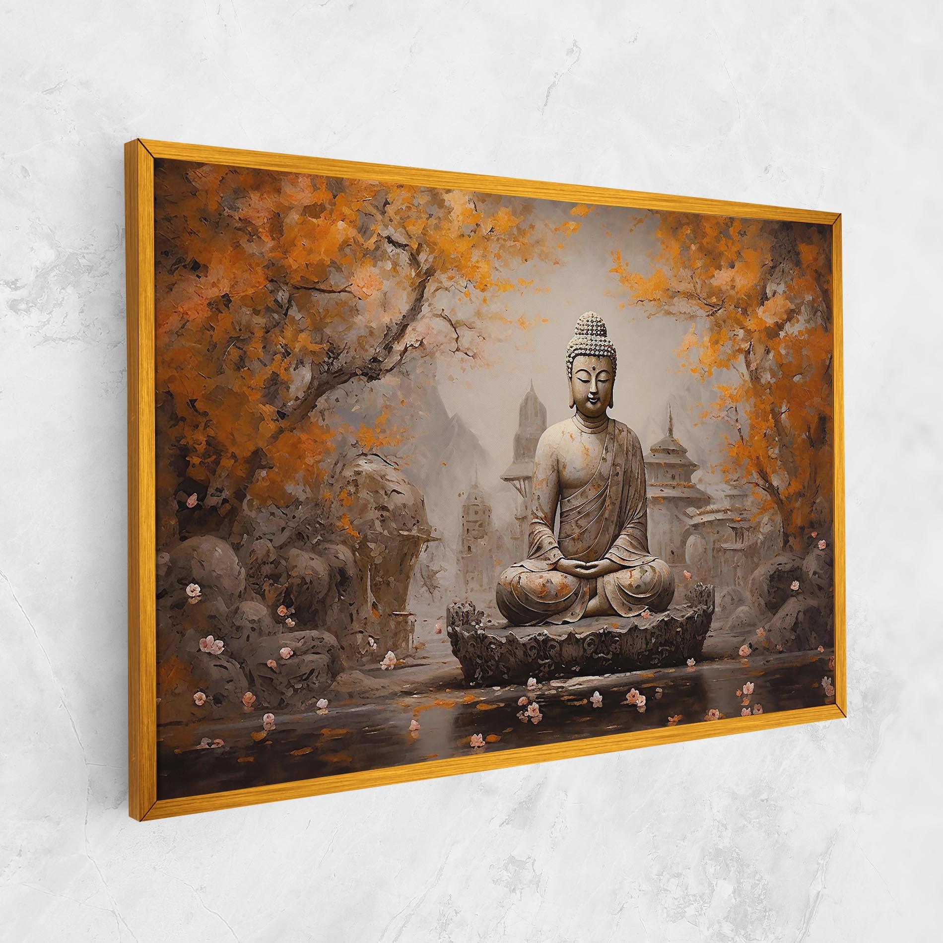 Картина на платно Beautiful Buddha Art mockup 1