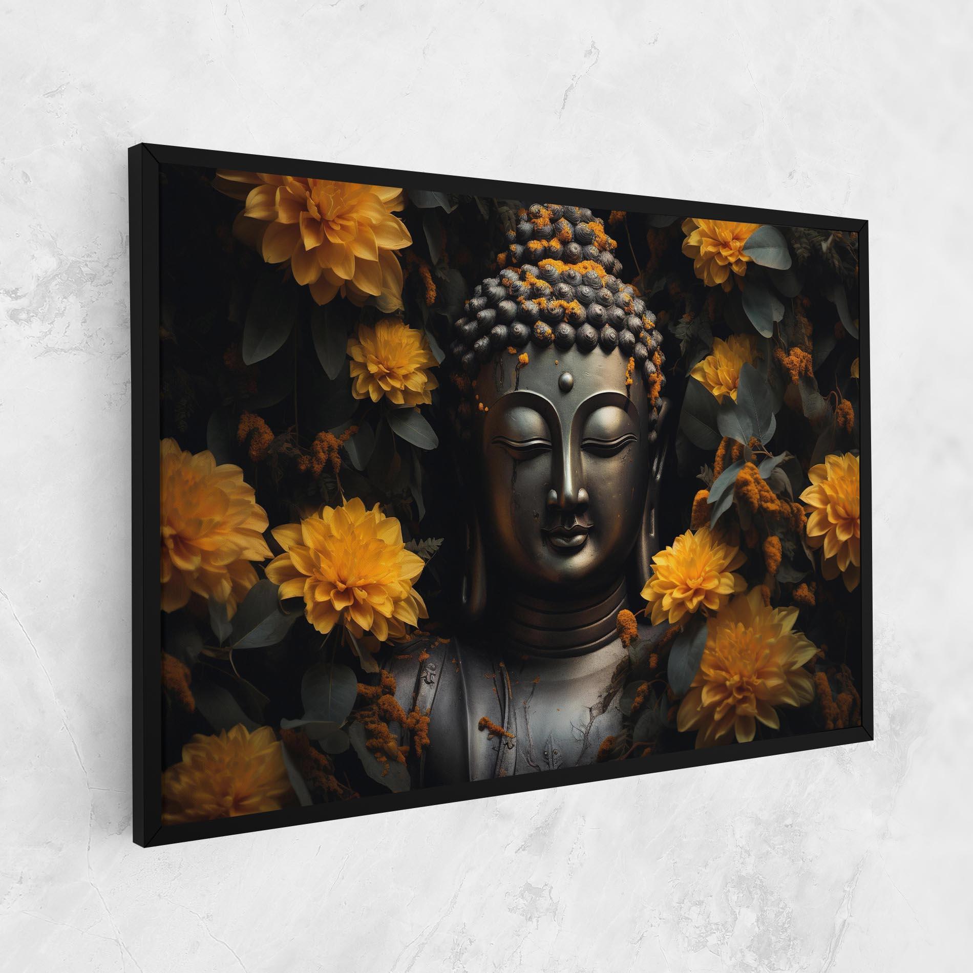 Картина на платно Buddha Peace Statue mockup 1
