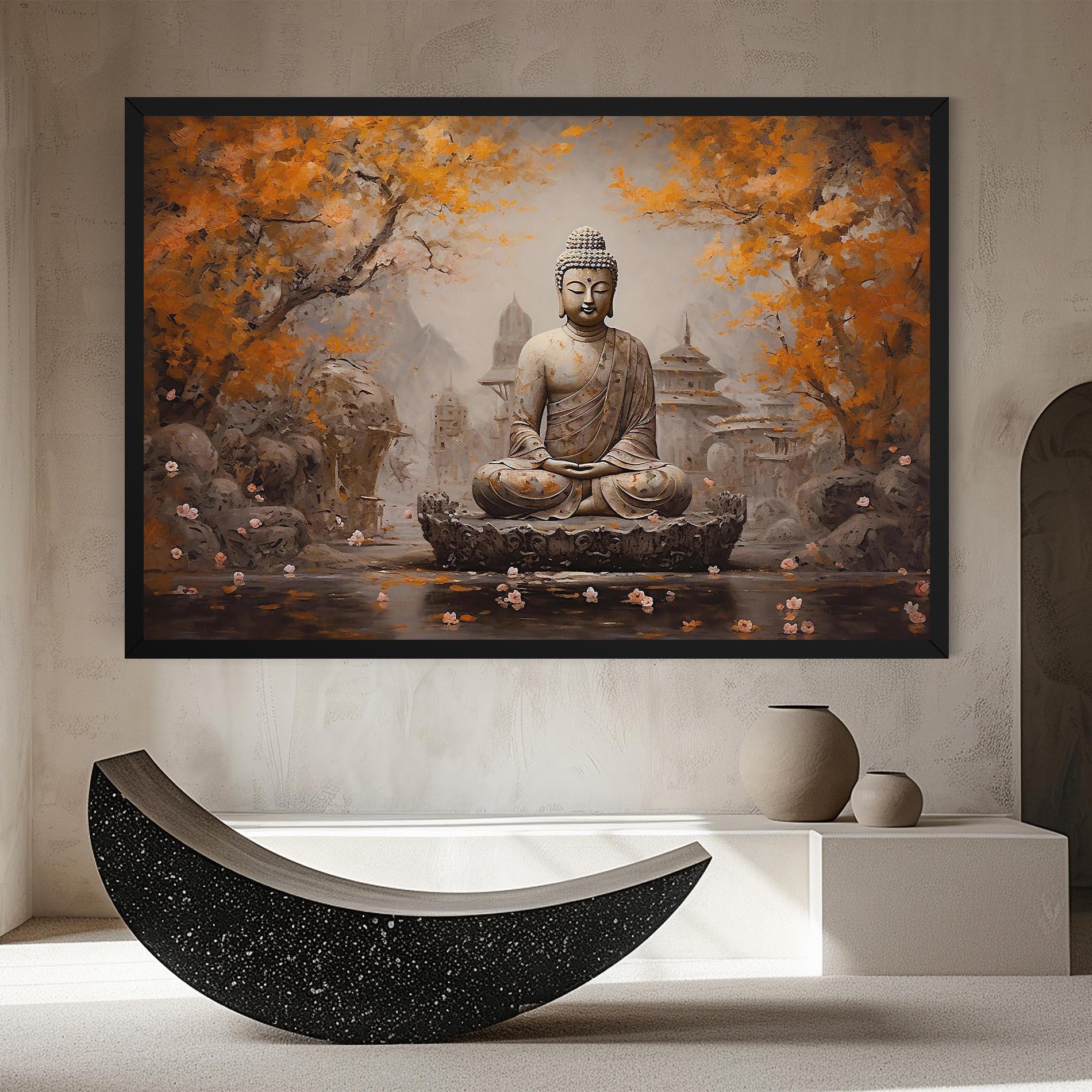 Картина на платно Beautiful Buddha Art mockup 8