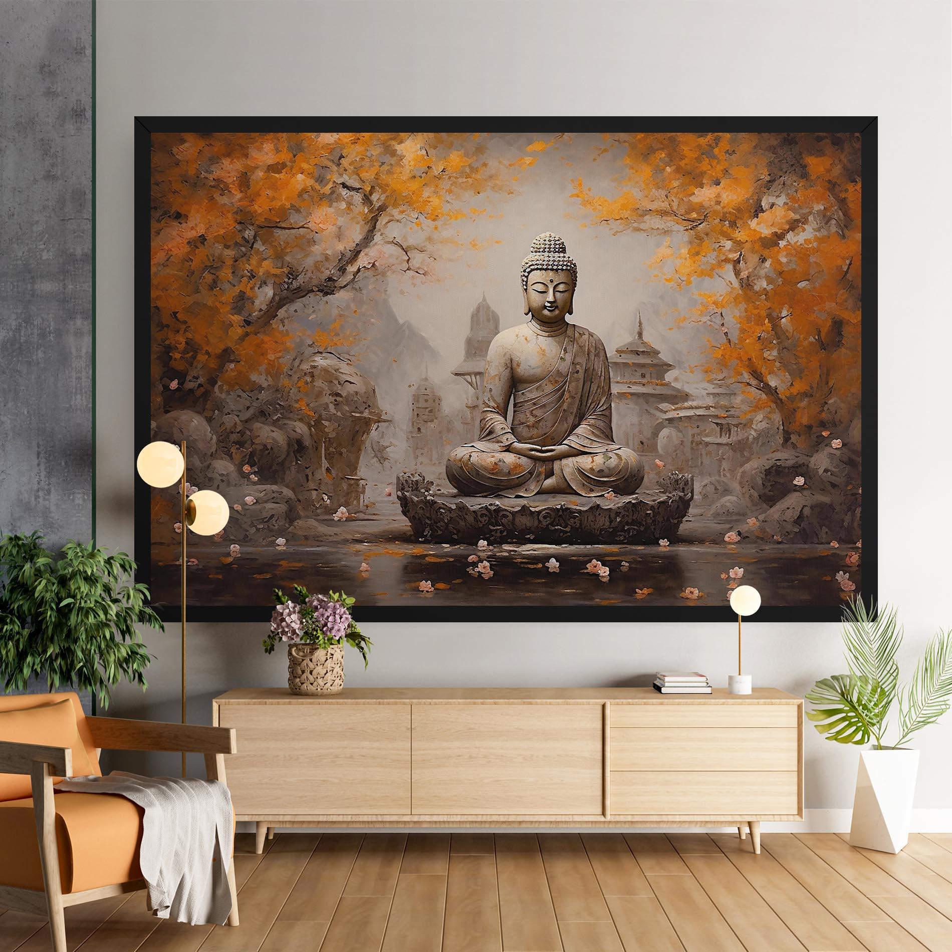 Картина на платно Beautiful Buddha Art mockup 9