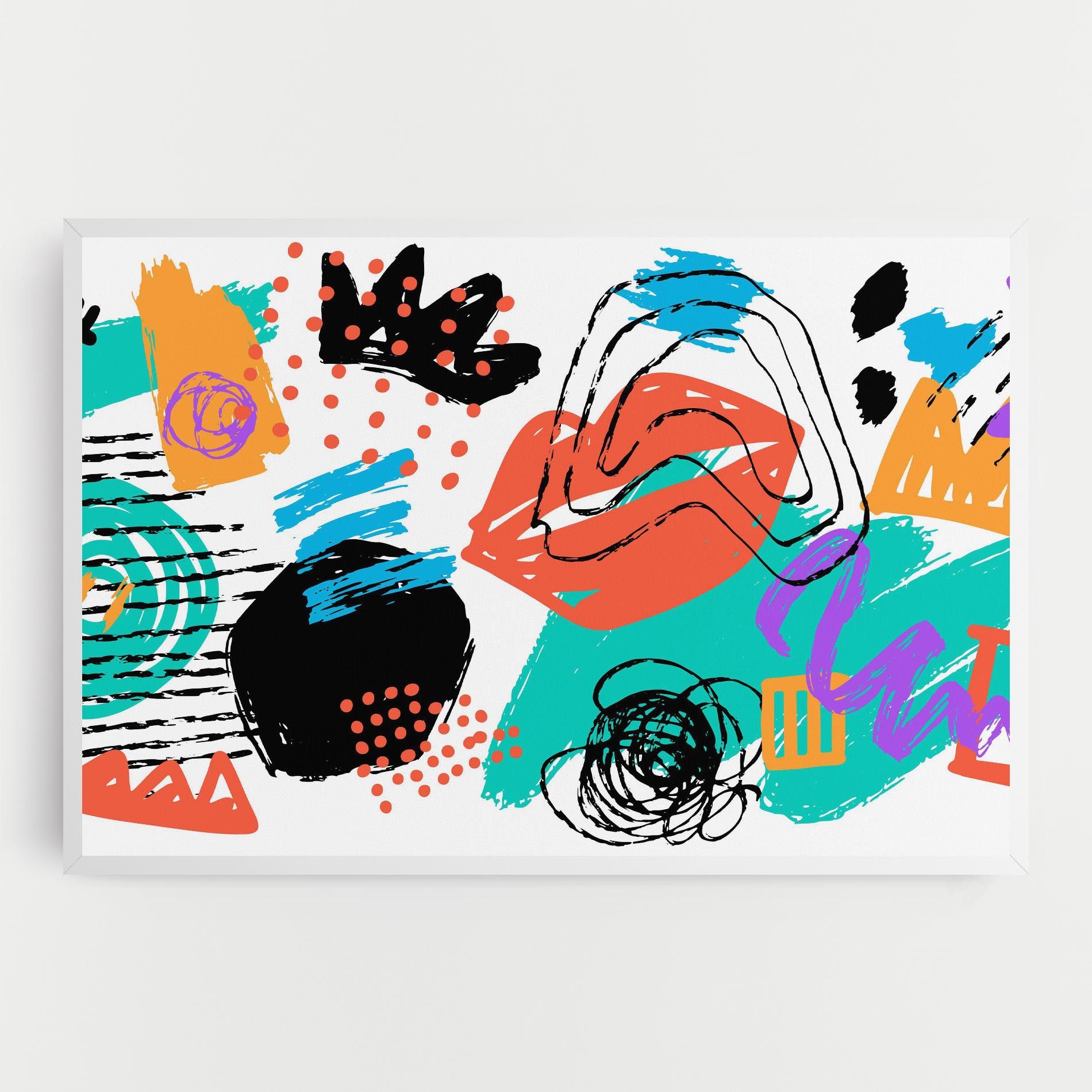 Drawing Collage Art mockup 0