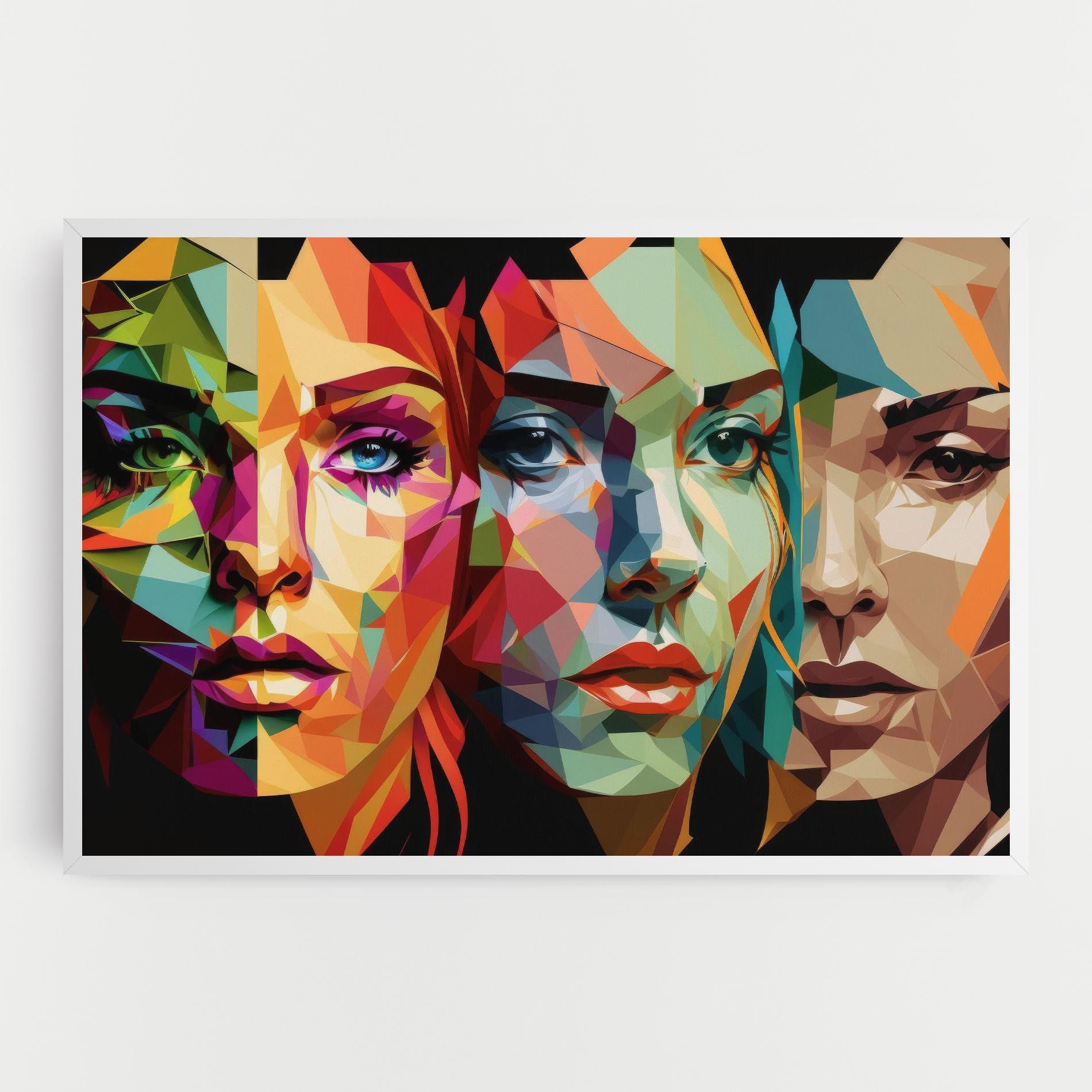 Women Face Collage mockup 0