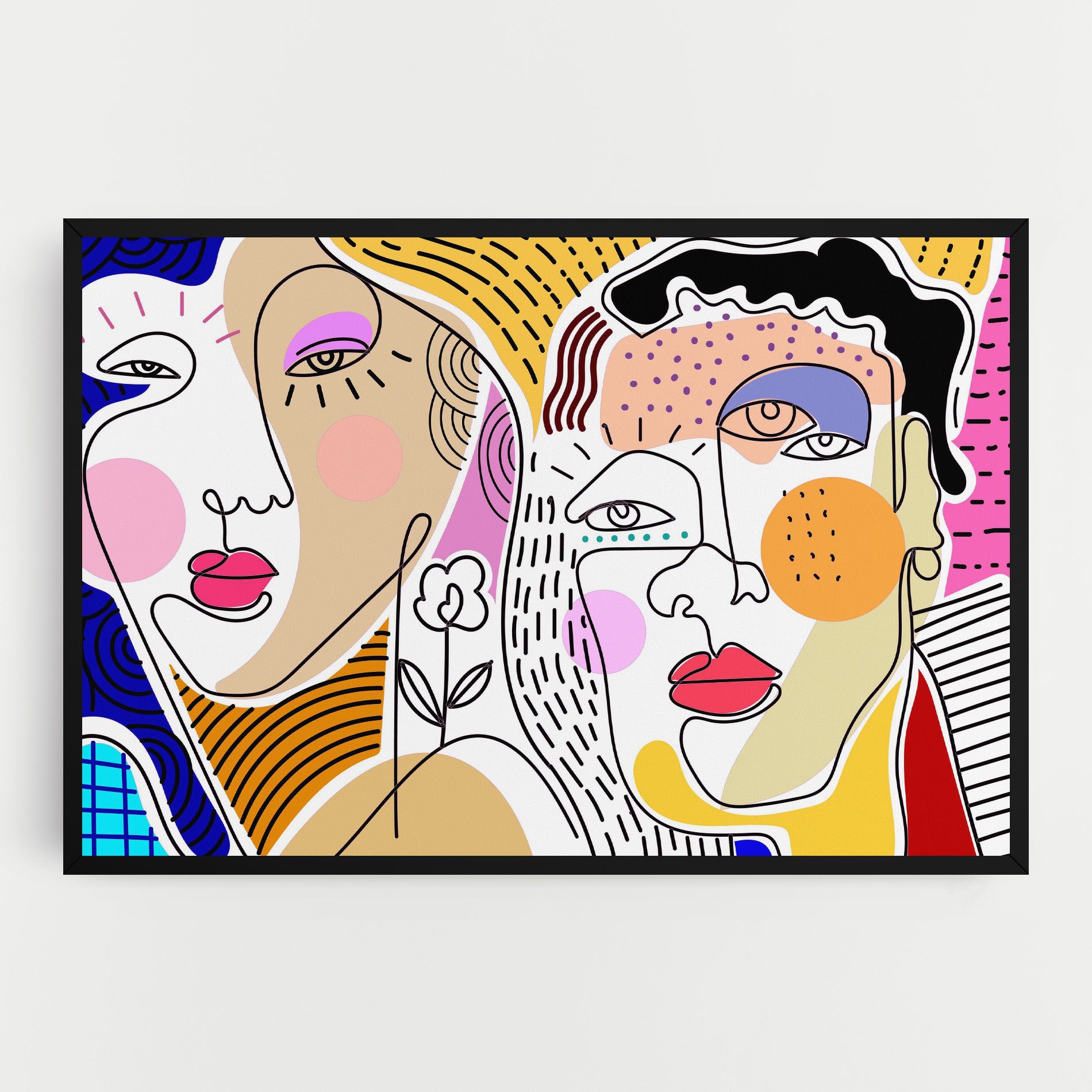 Abstract Eye Face mockup 0