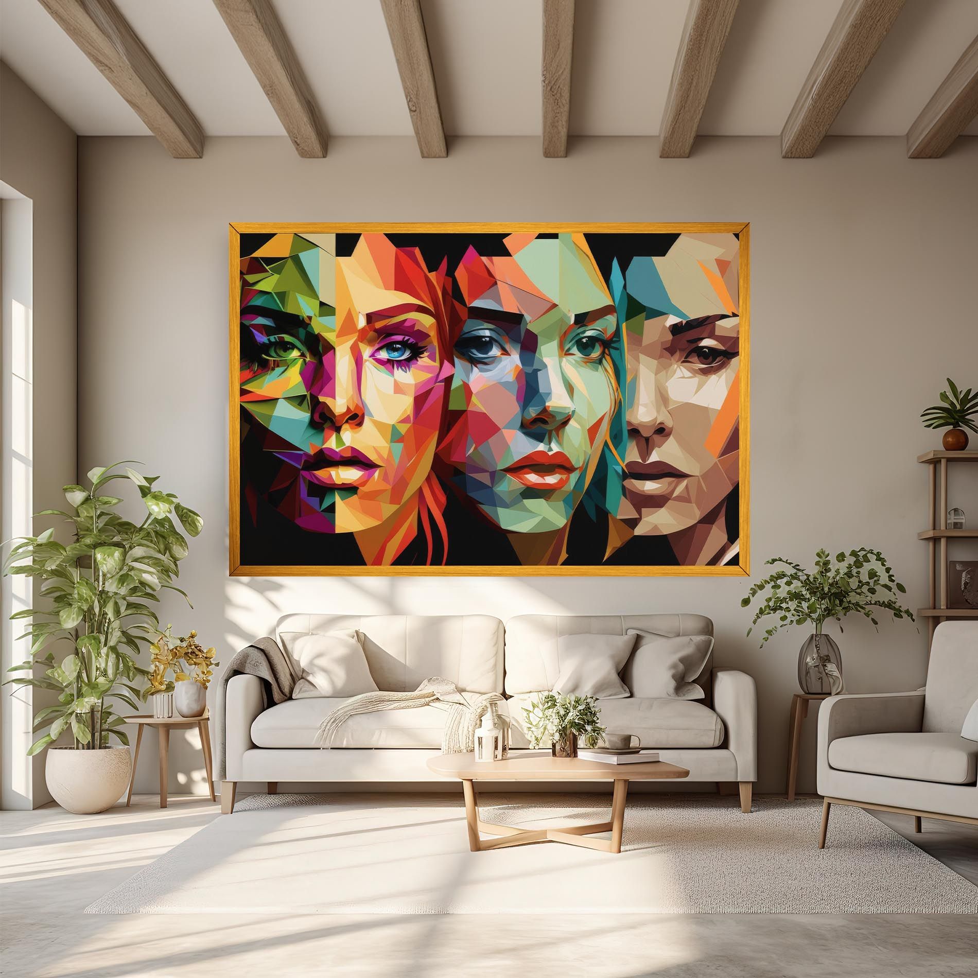 Women Face Collage mockup 6