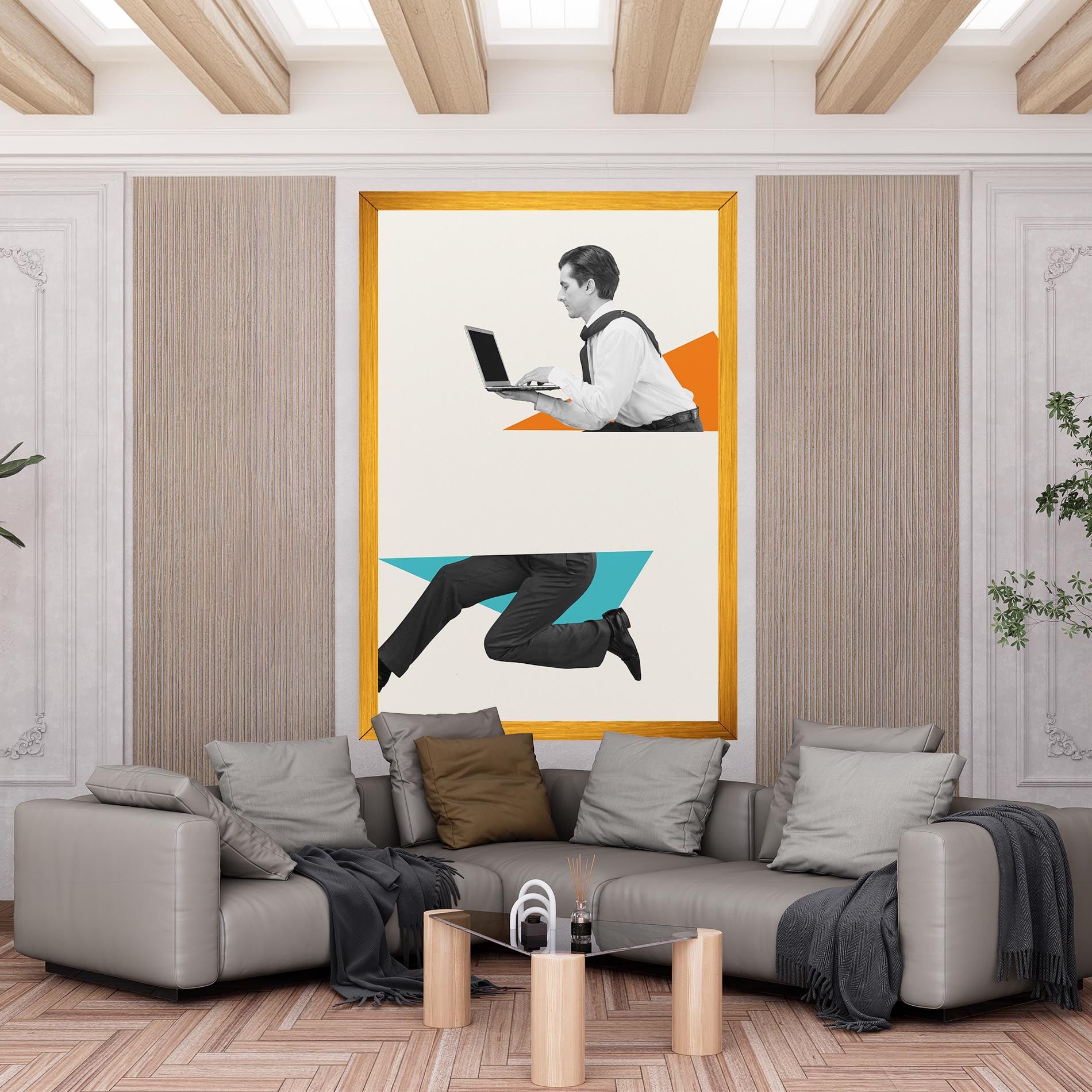 Businessman Collage mockup 6