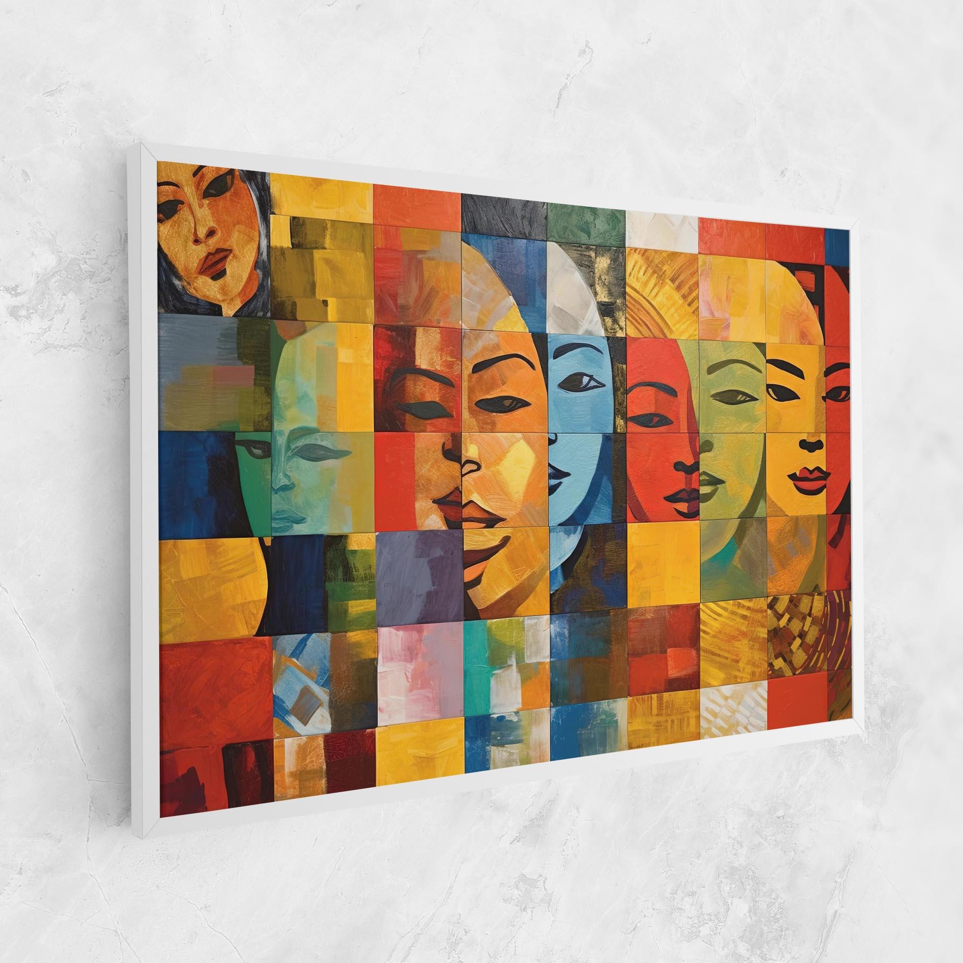 Картина на платно Abstract Concept Collage mockup 1