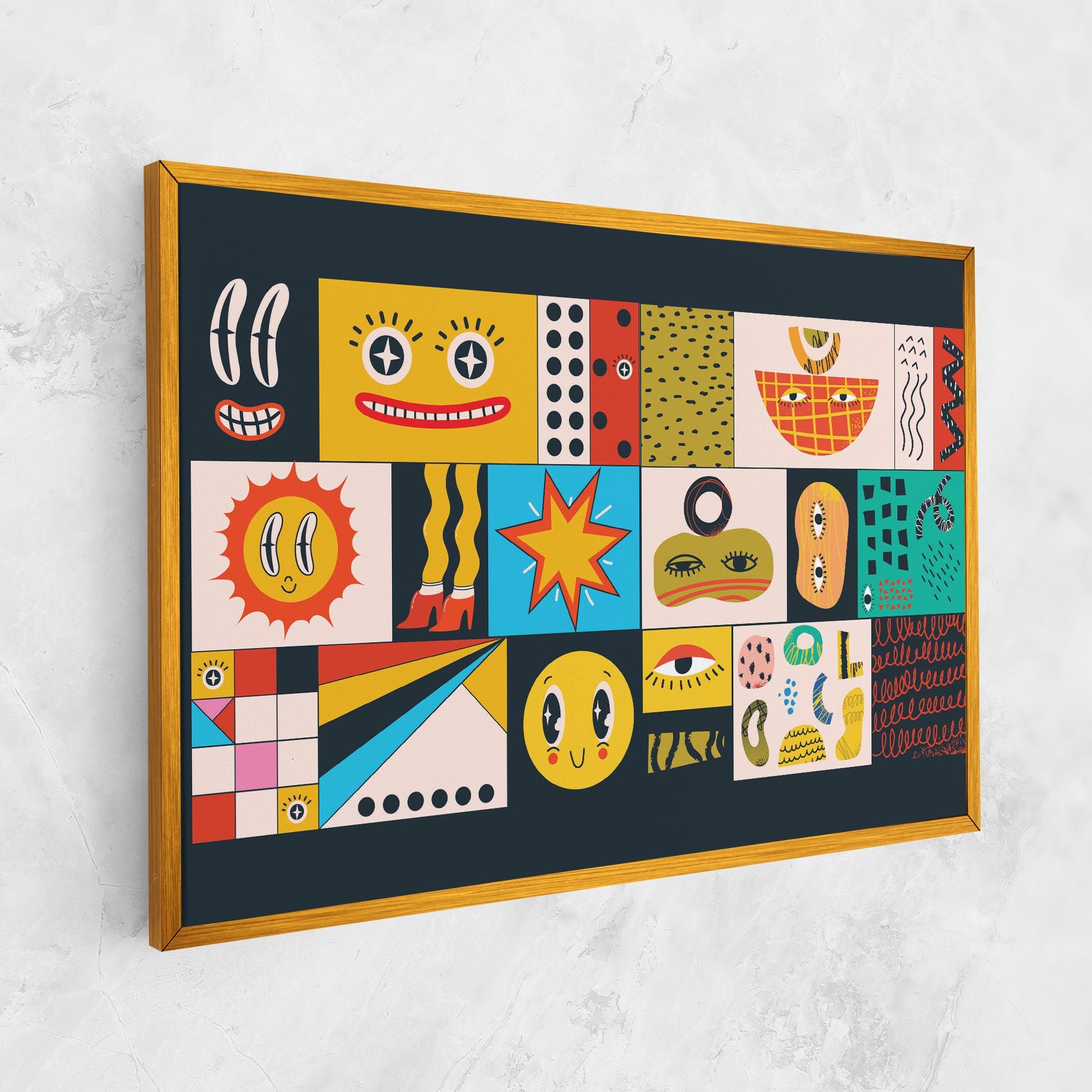 Cool Eye Shape mockup 1