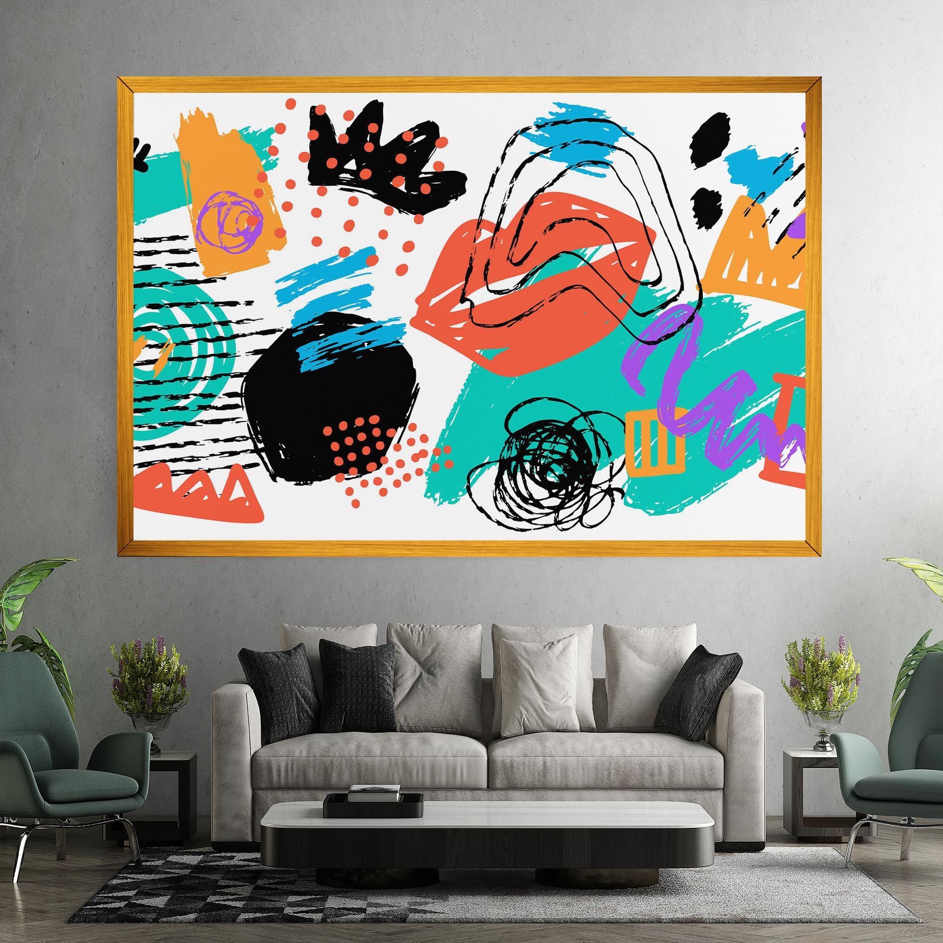 Drawing Collage Art mockup 7