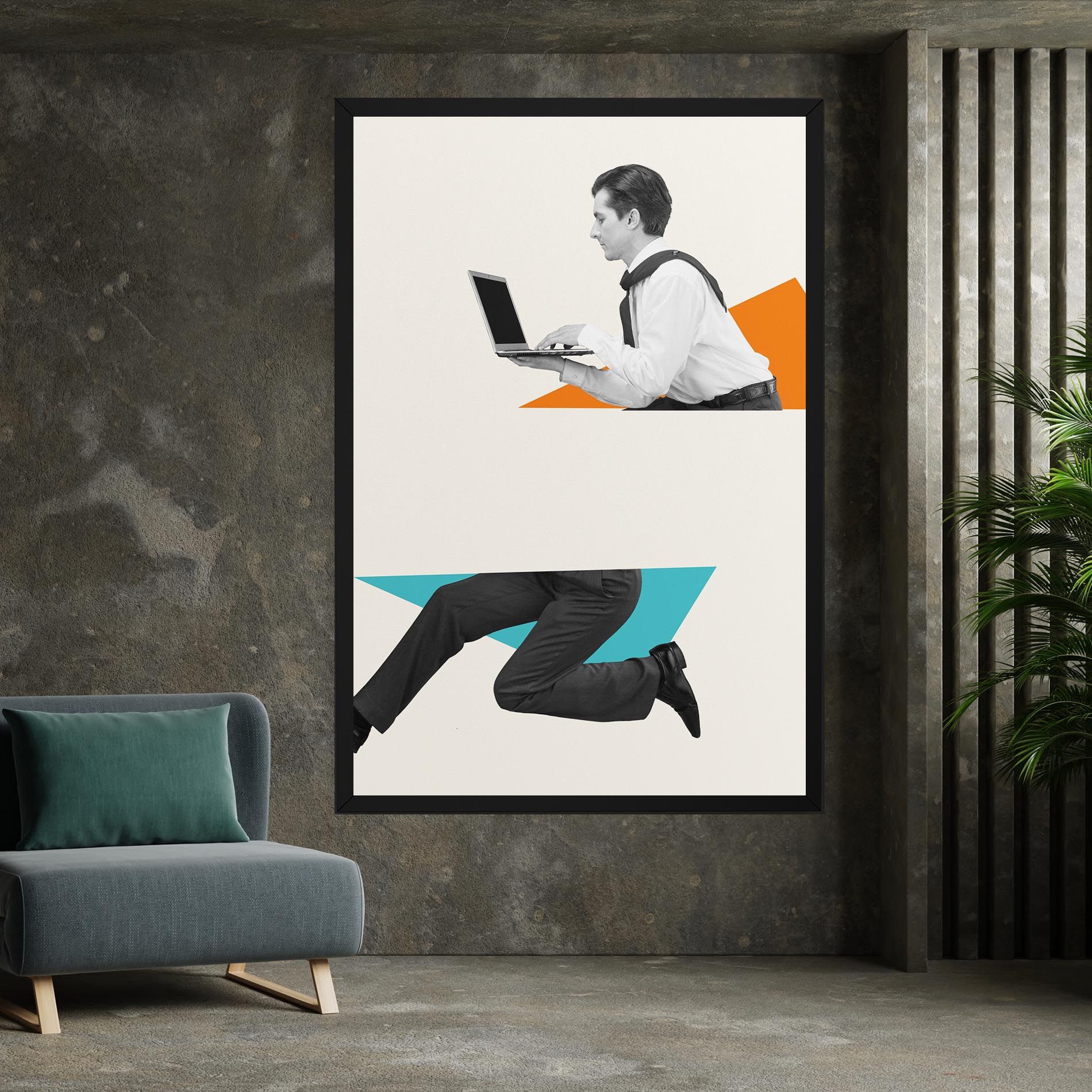 Businessman Collage mockup 7