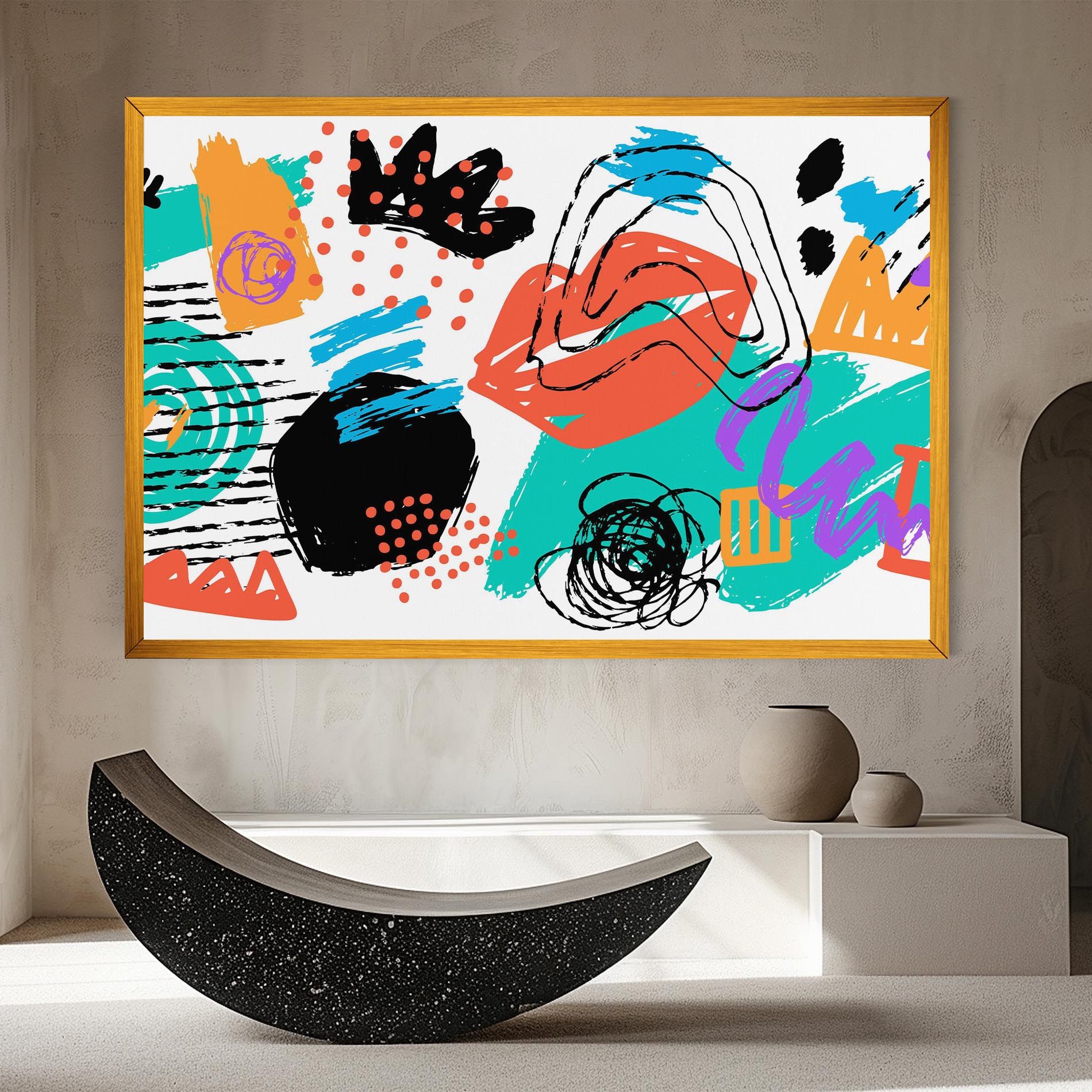 Drawing Collage Art mockup 8