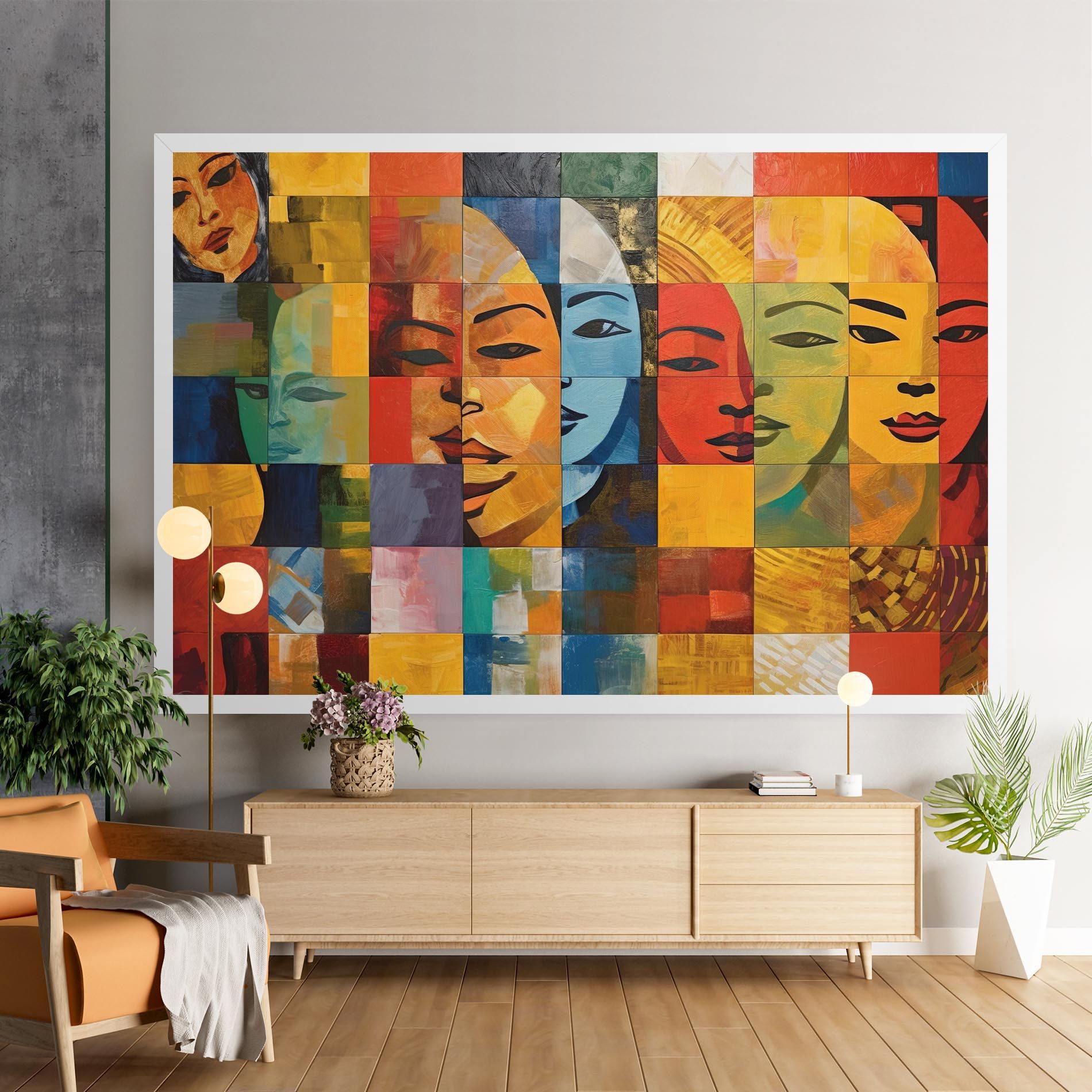 Abstract Concept Collage mockup 9