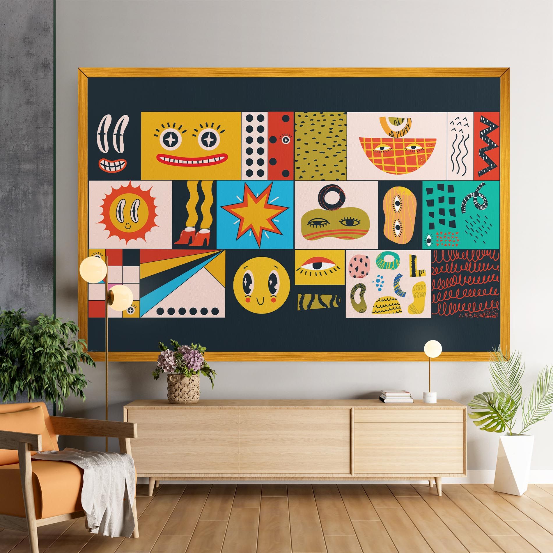 Cool Eye Shape mockup 9