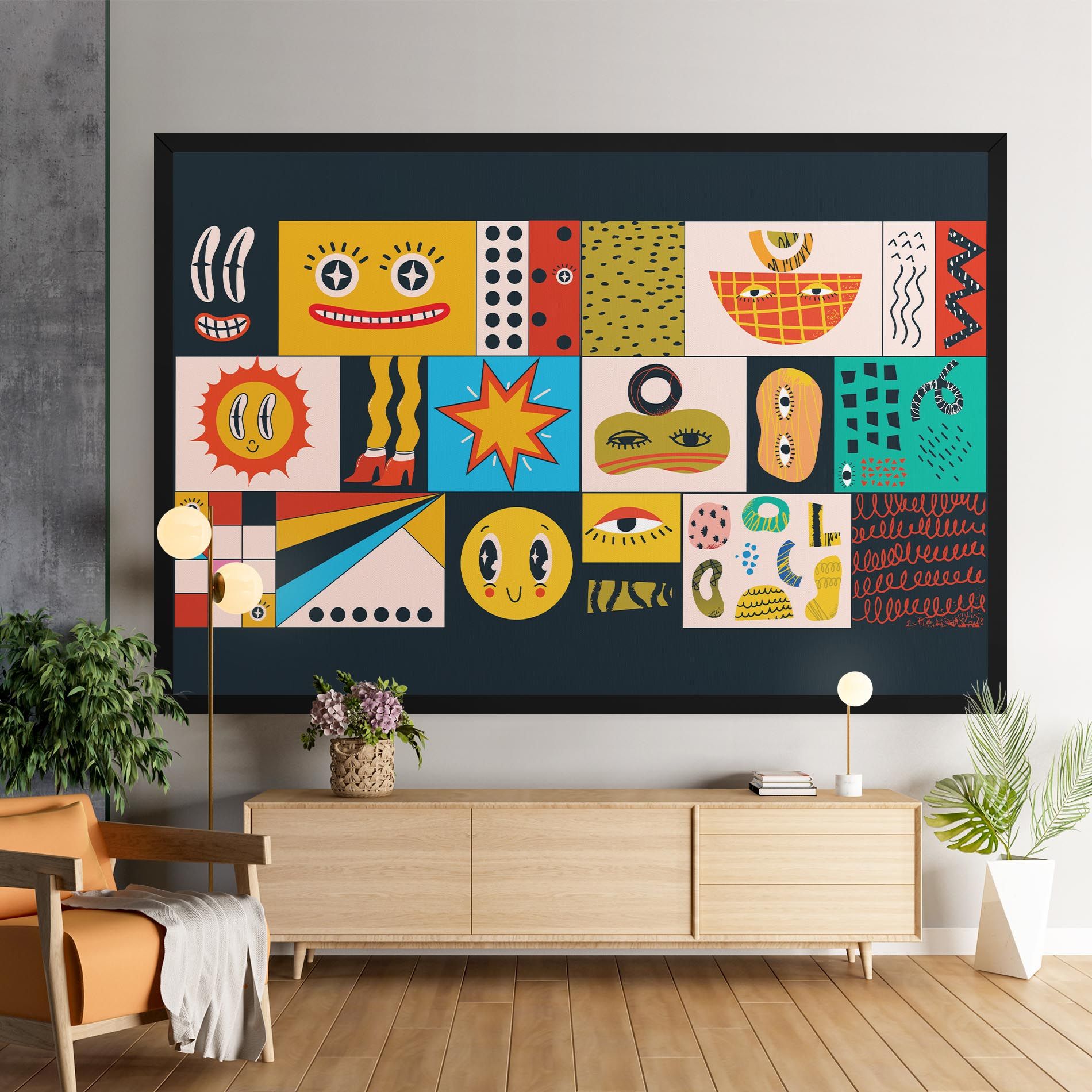 Cool Eye Shape mockup 9