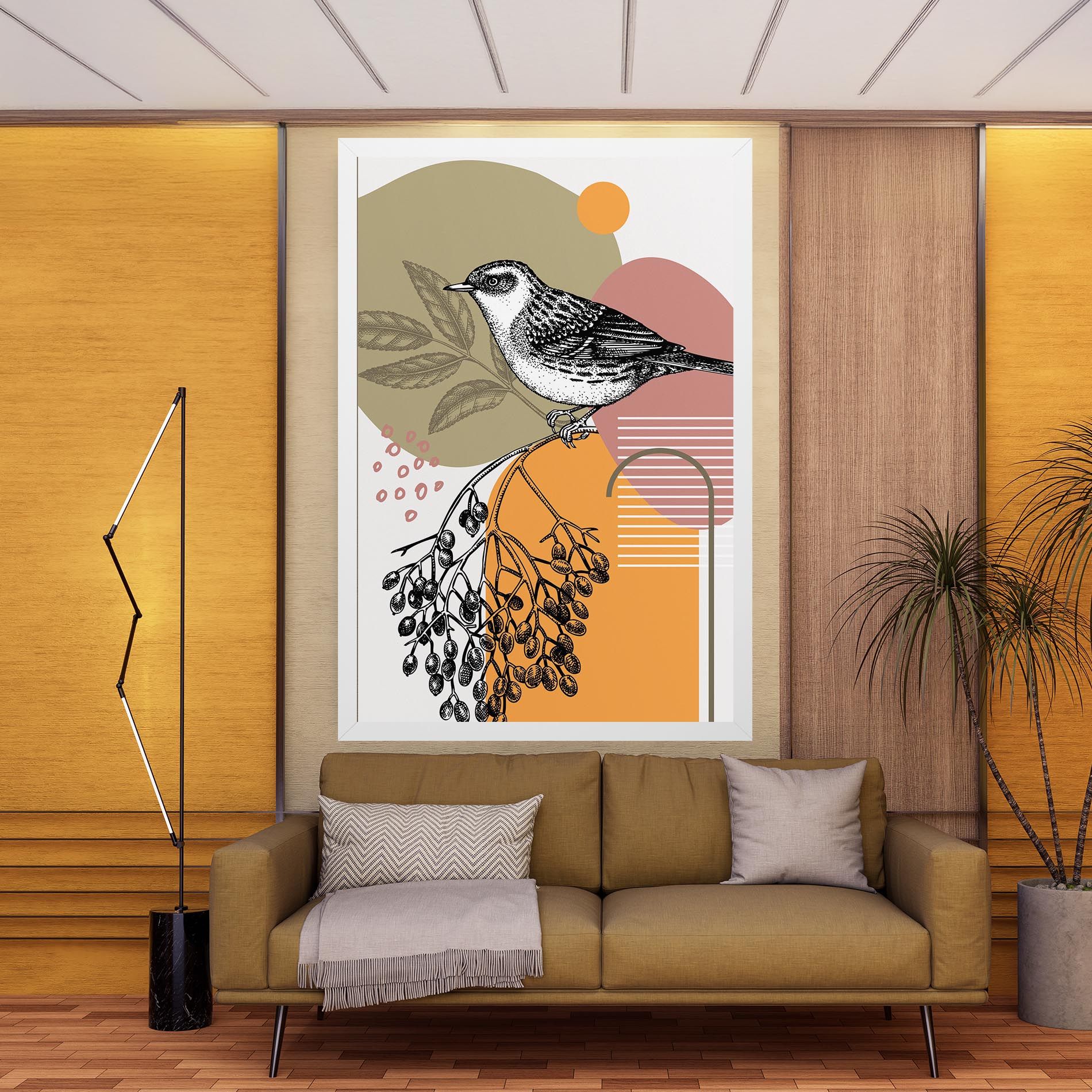 Bird Collage mockup 9