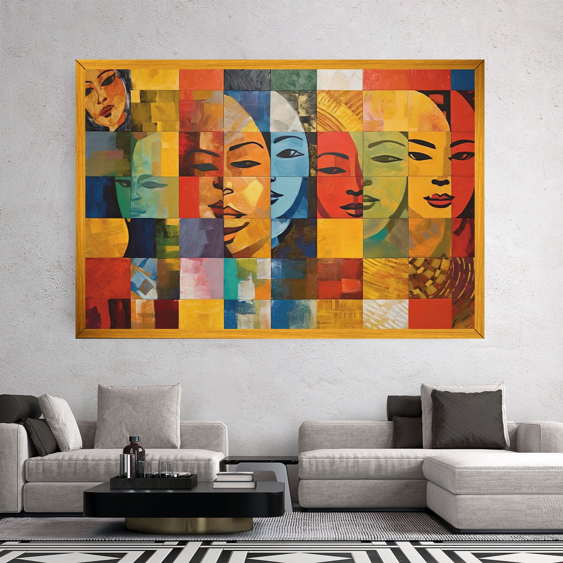 Abstract Concept Collage mockup 2