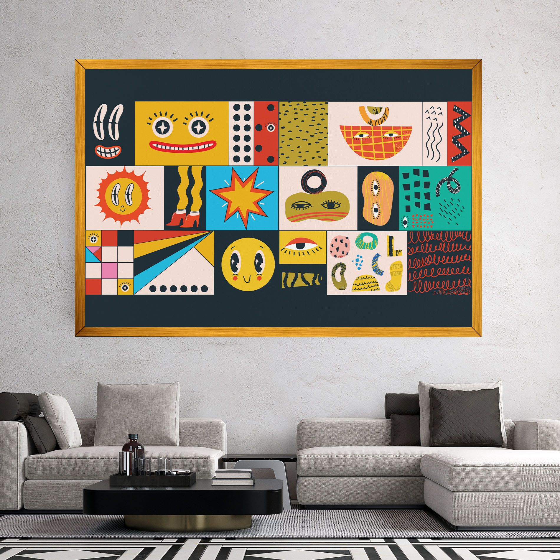 Cool Eye Shape mockup 2