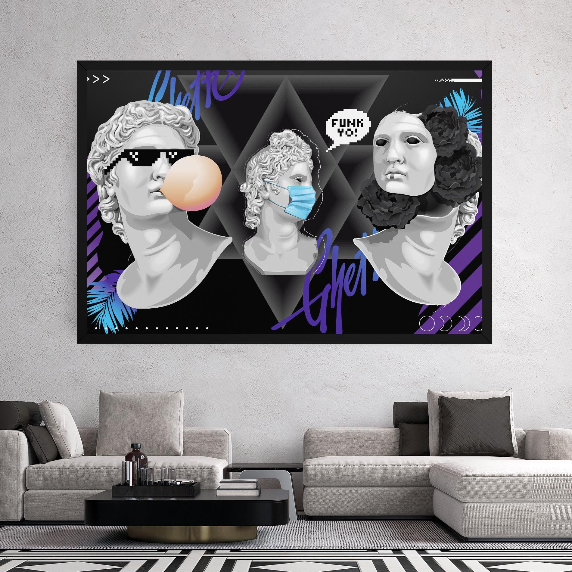 Statue Mask mockup 2