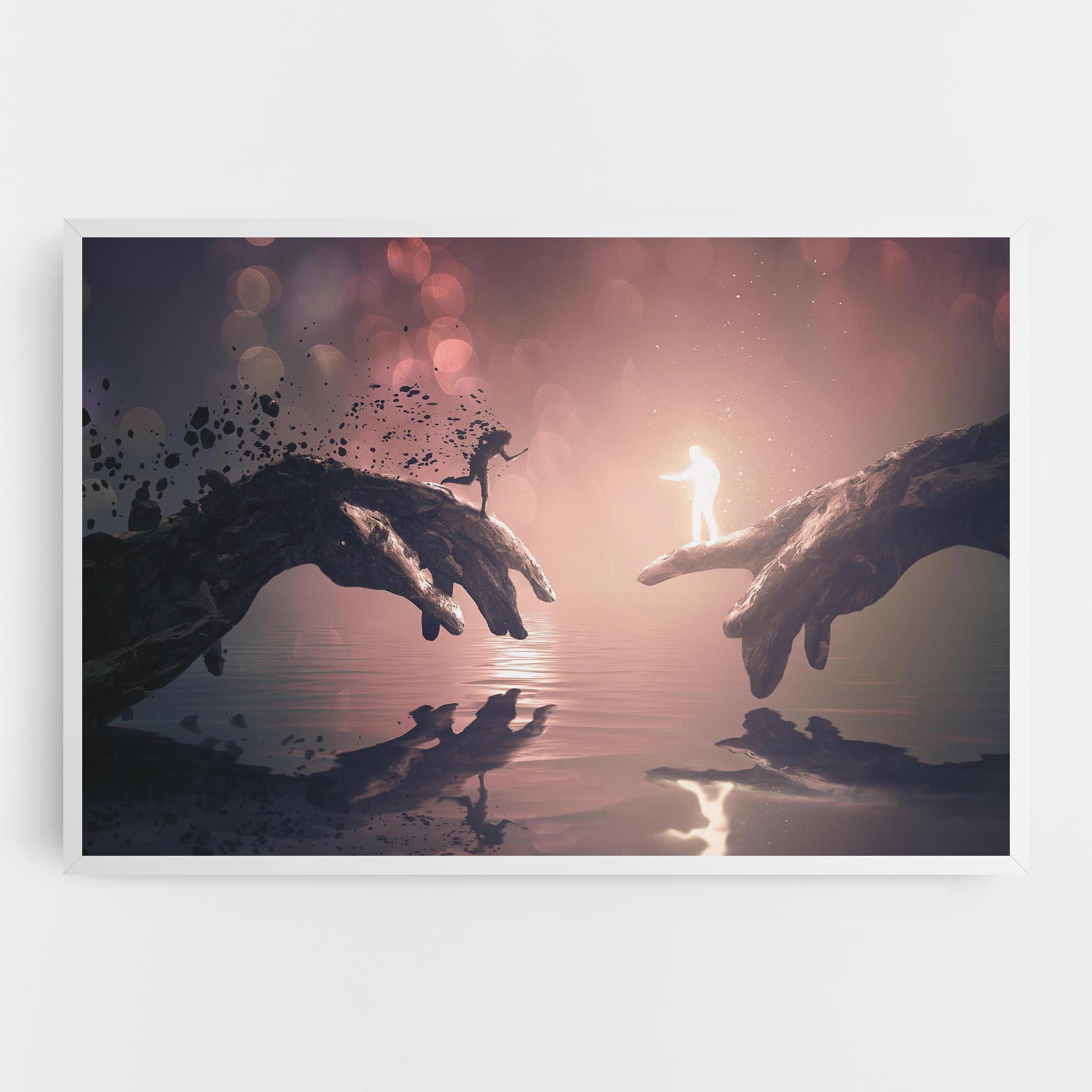 Картина на платно Life Story mockup 0