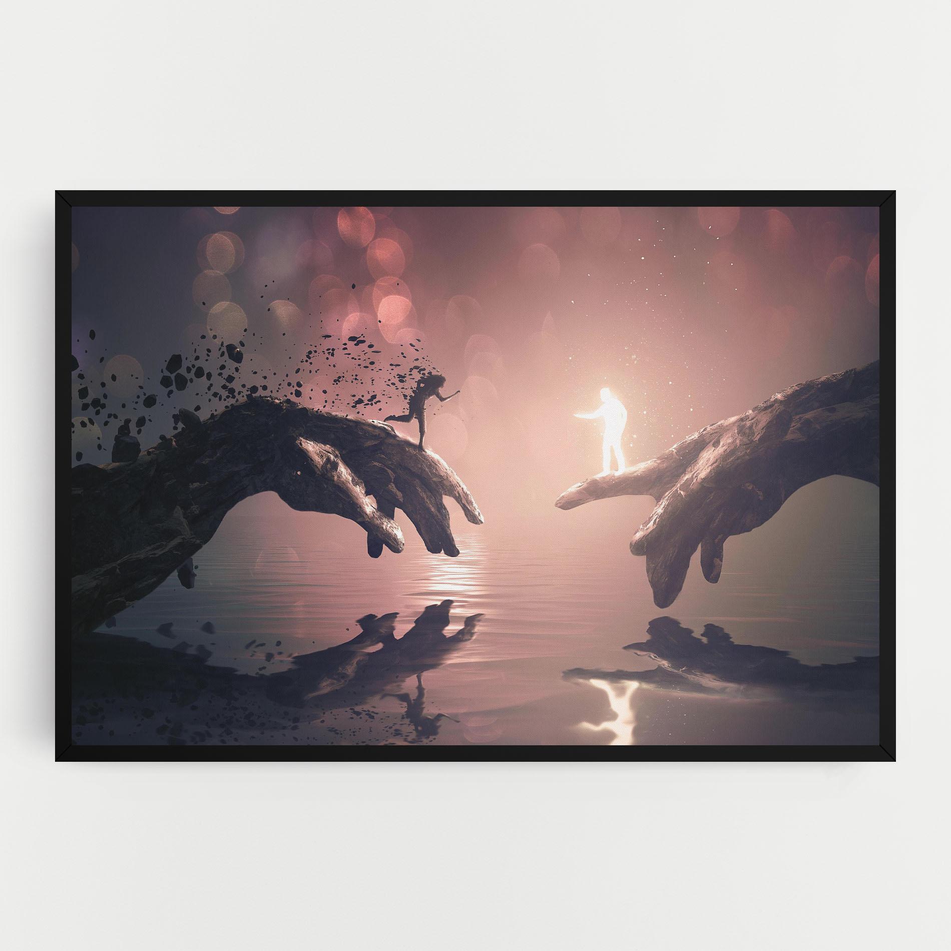 Картина на платно Life Story mockup 0