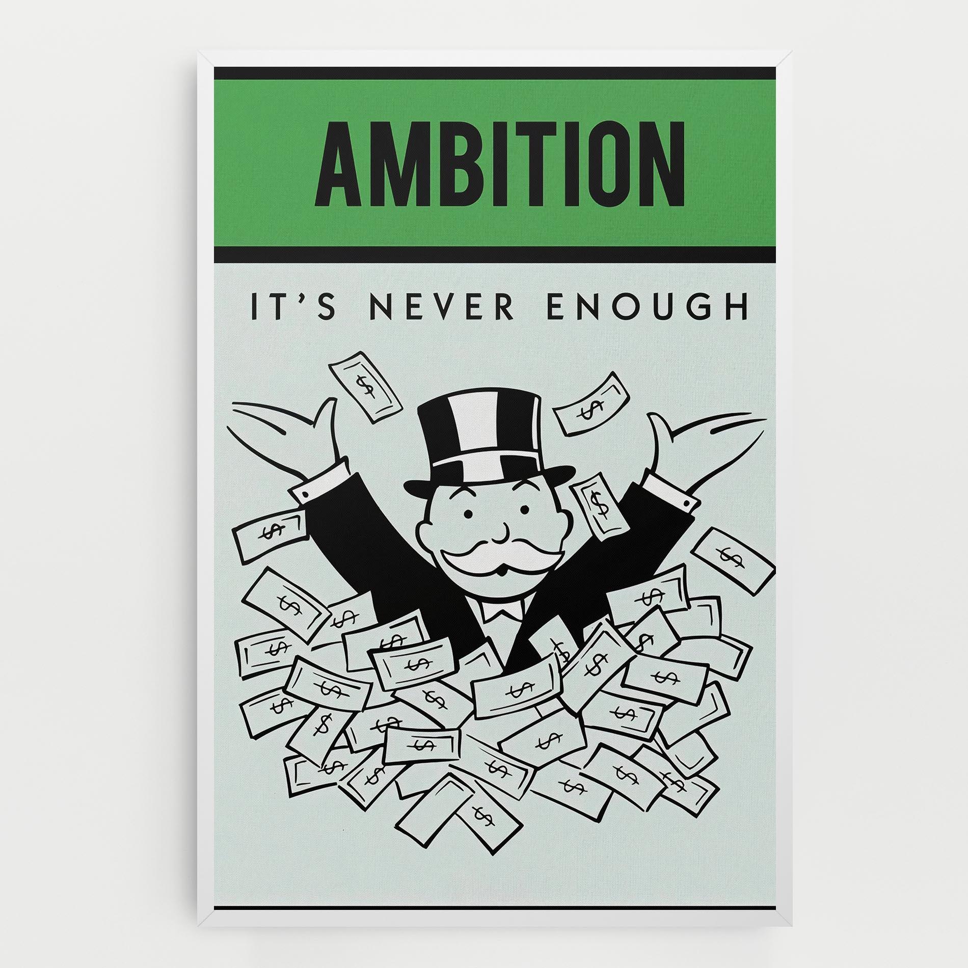 Картина на платно AMBITION mockup 0