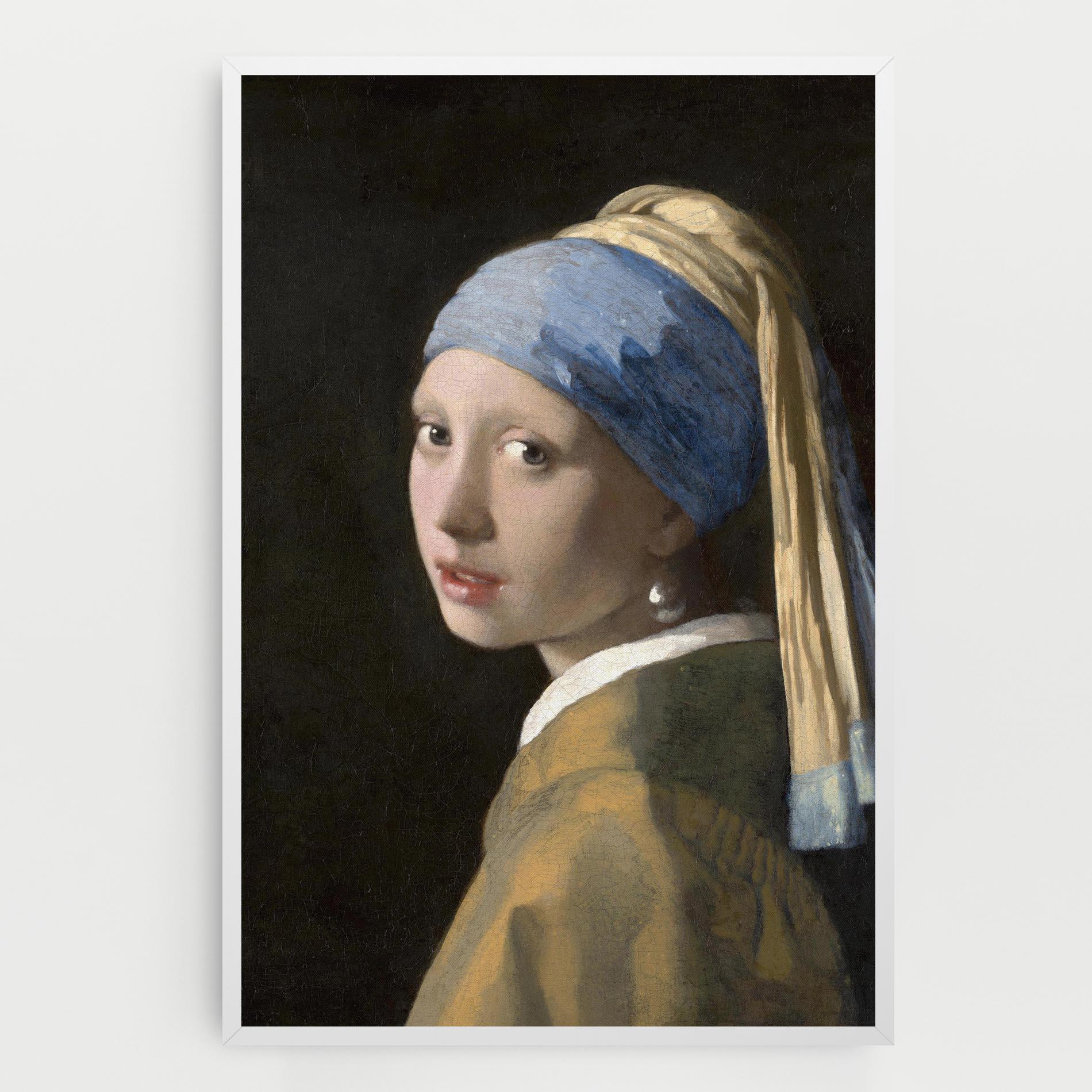 Картина на платно Girl With A Pearl mockup 0