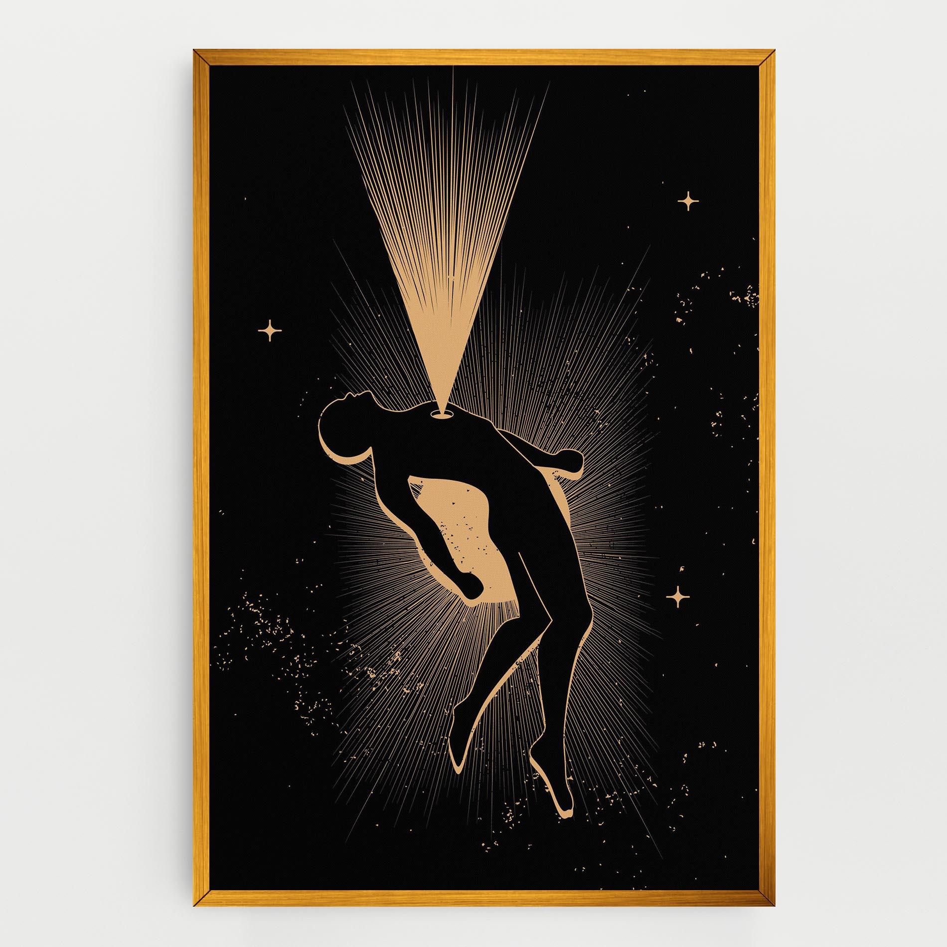 Картина на платно Body And Soul mockup 0