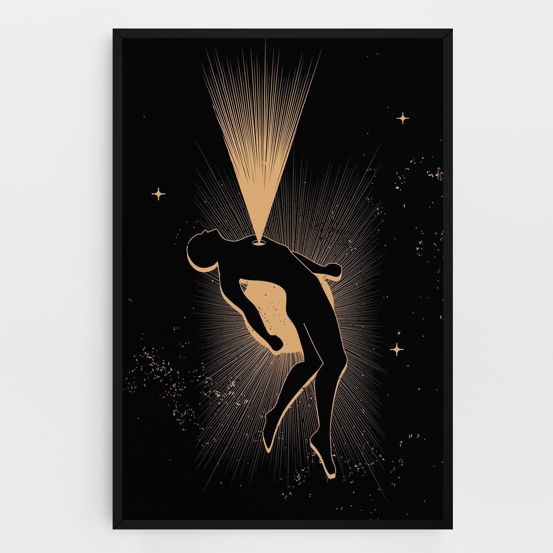 Картина на платно Body And Soul mockup 0