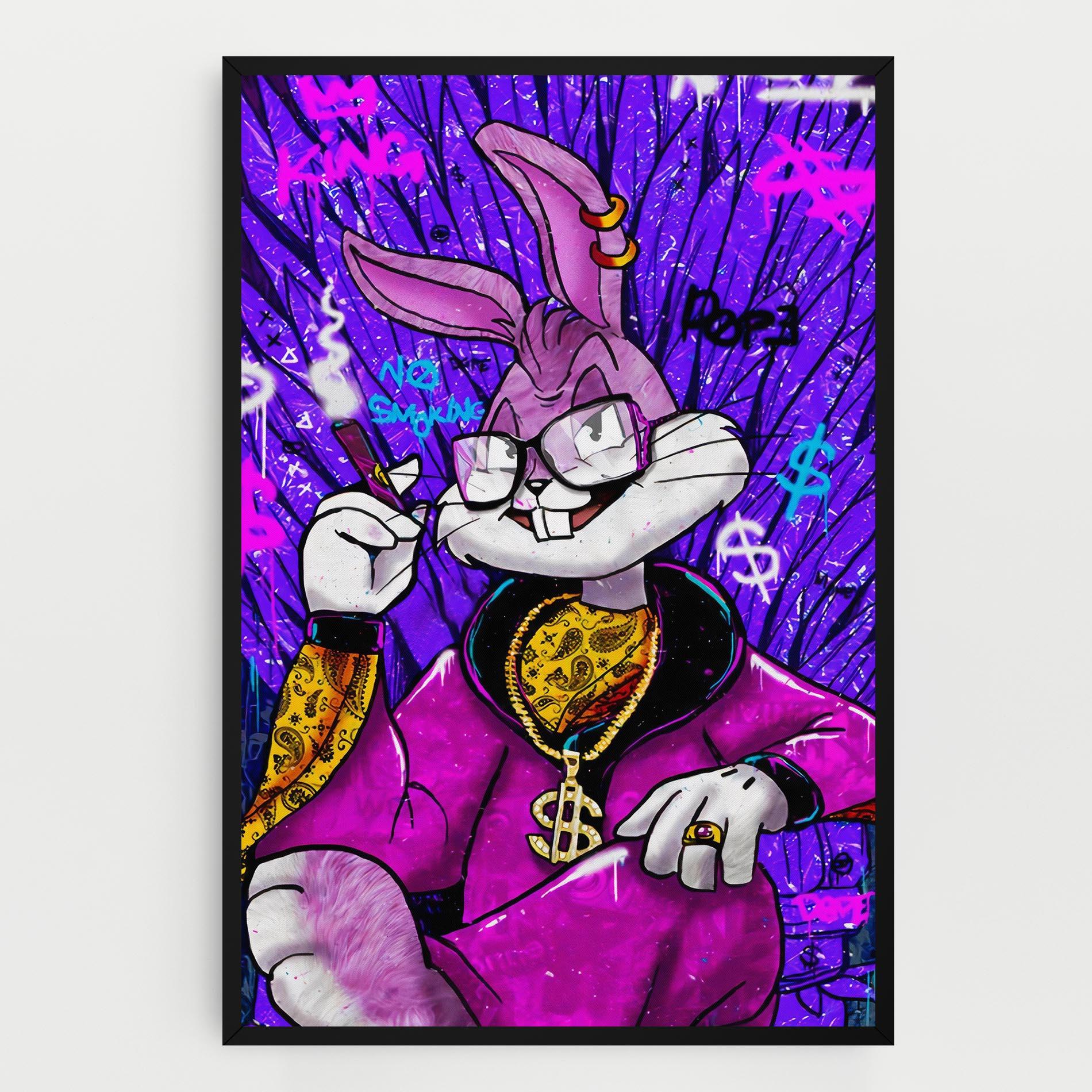 Картина на платно Boss Buny mockup 0