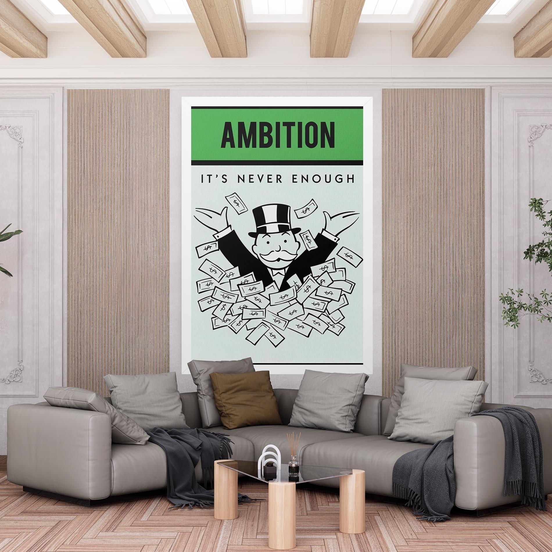 Картина на платно AMBITION mockup 6