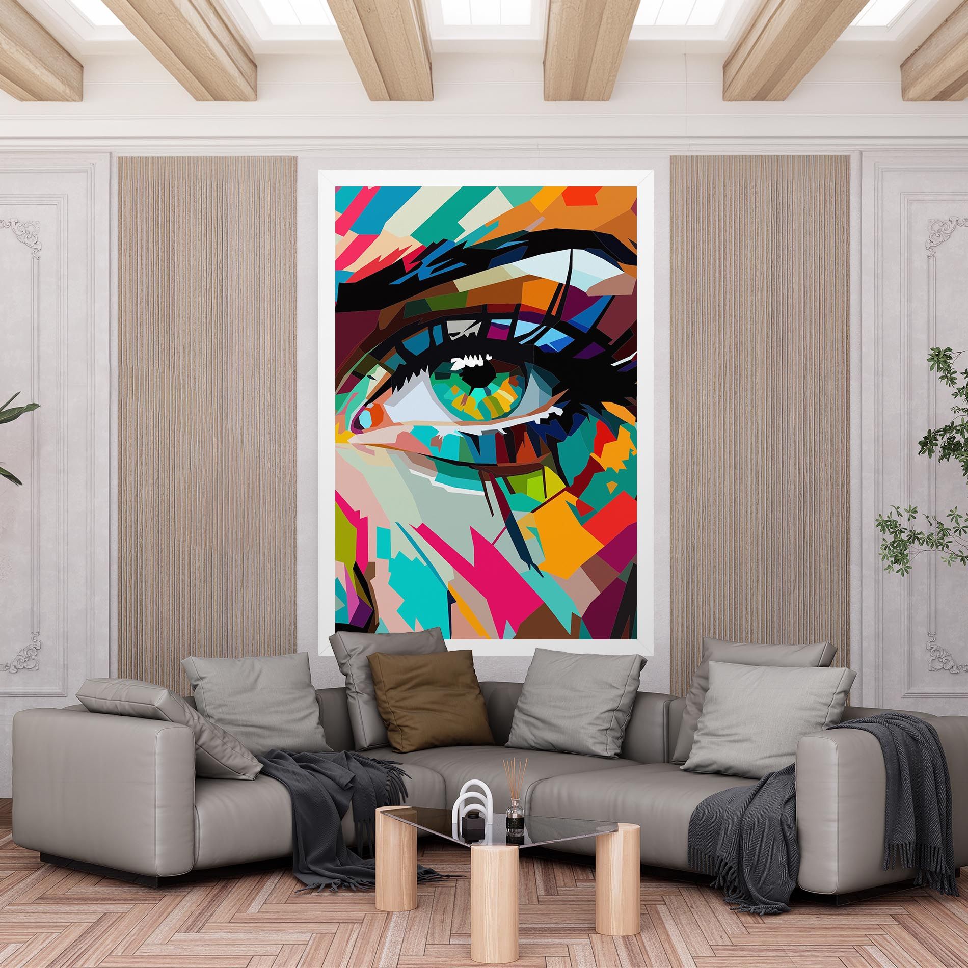 Colorful Eye mockup 6