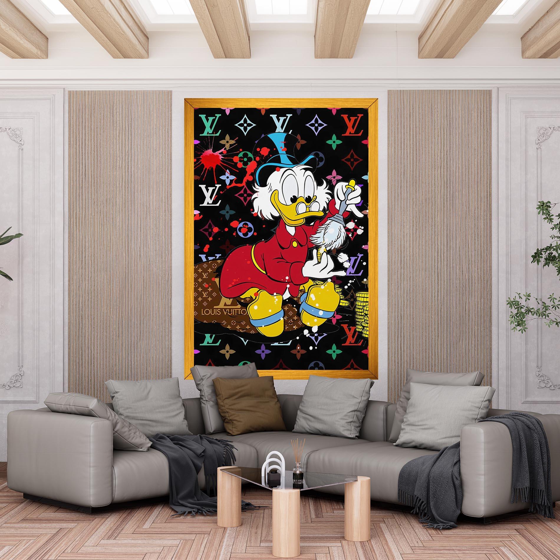 Картина на платно Clean Your Penny mockup 6