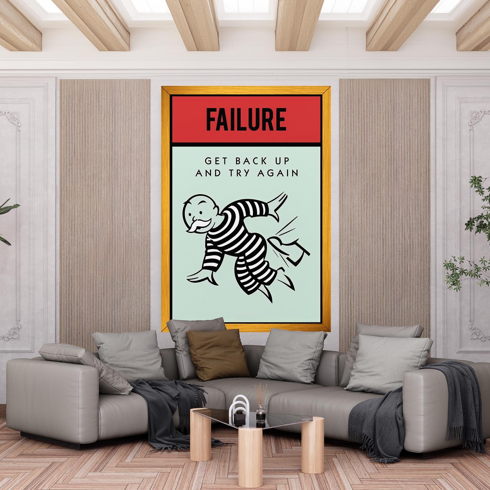 Картина на платно FAILURE mockup 6