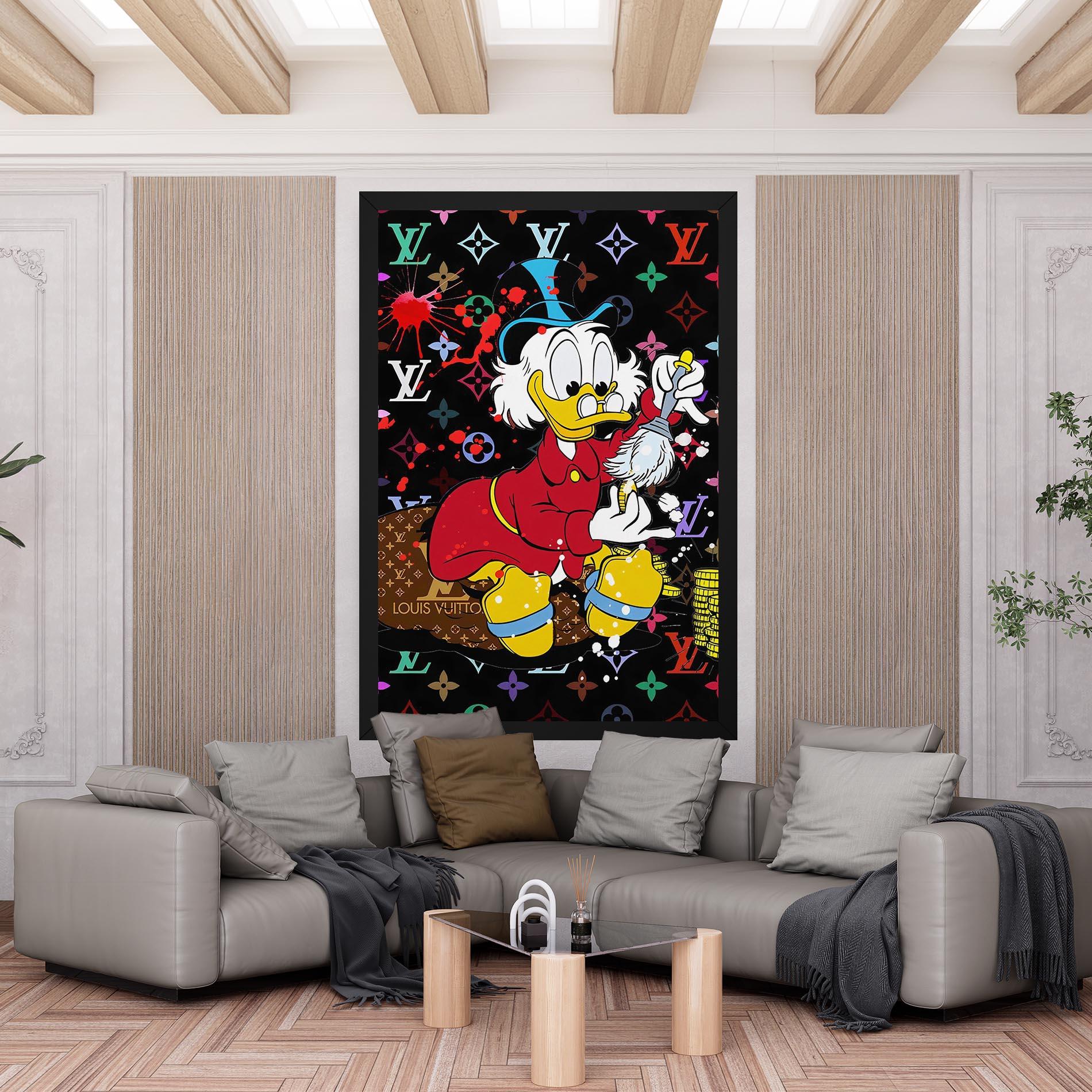 Картина на платно Clean Your Penny mockup 6