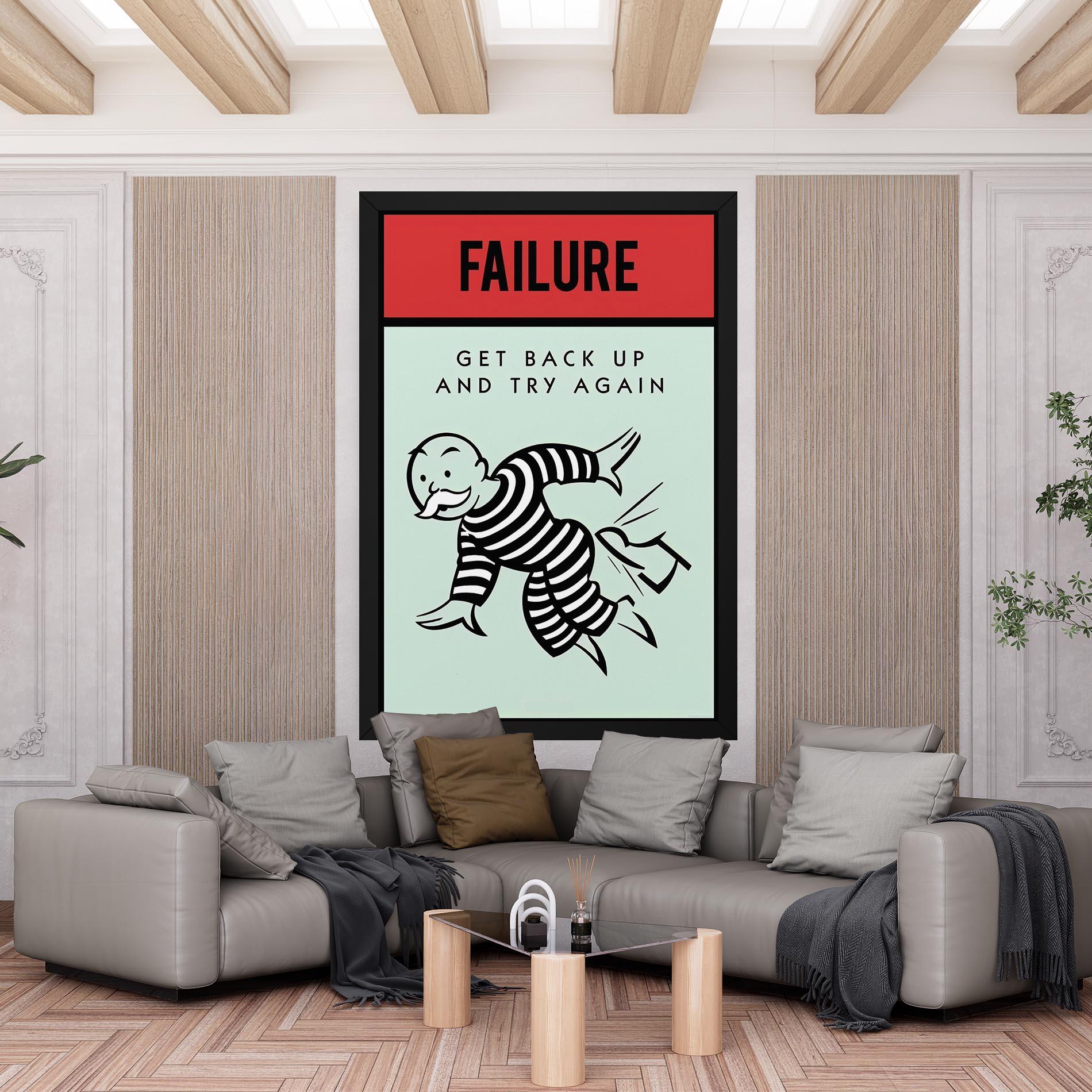 Картина на платно FAILURE mockup 6