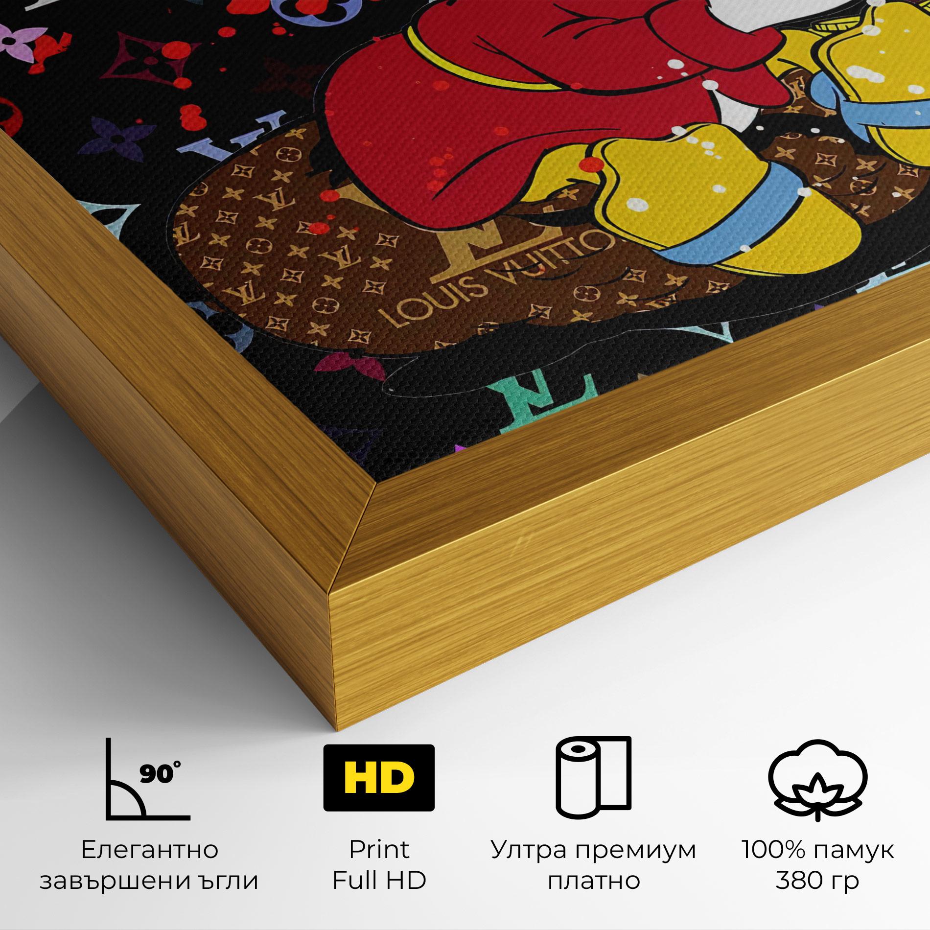 Картина на платно Clean Your Penny mockup 4