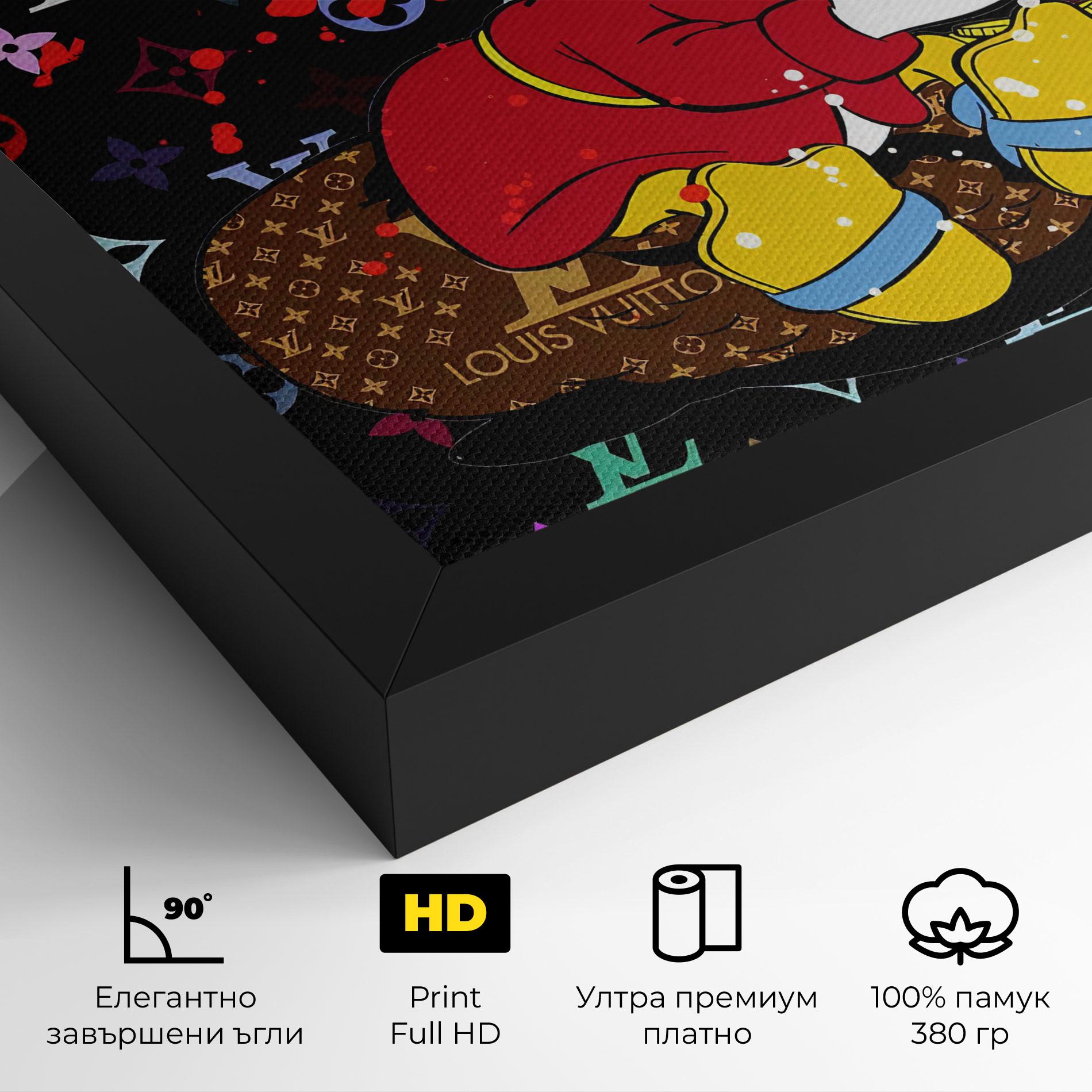 Картина на платно Clean Your Penny mockup 4