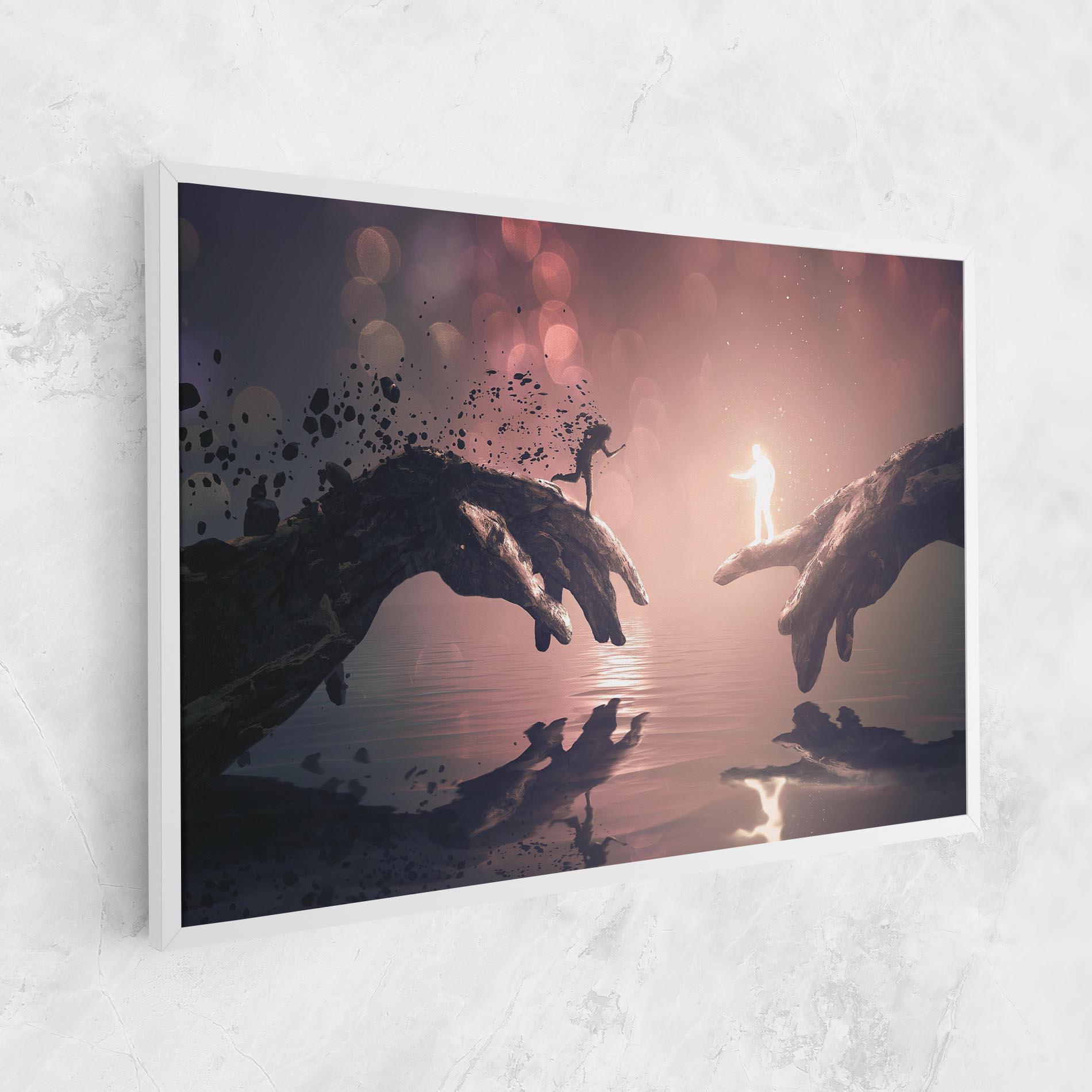 Картина на платно Life Story mockup 1