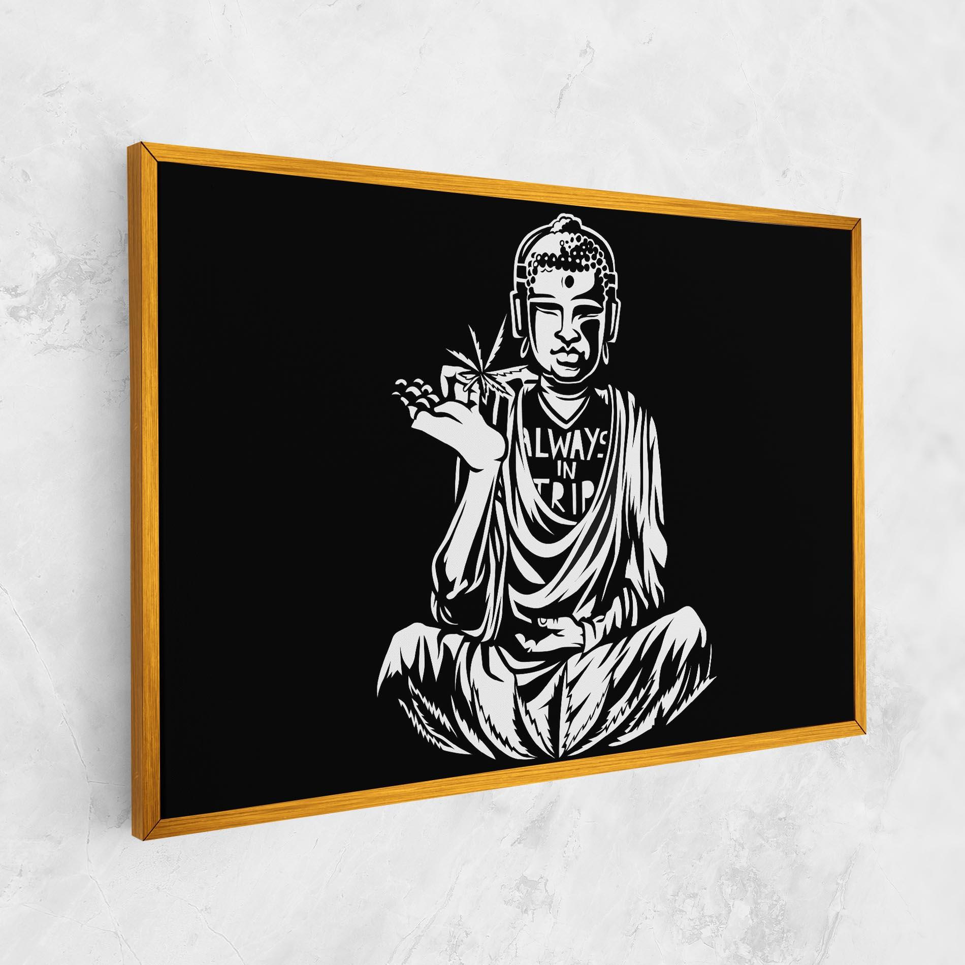 Картина на платно Always Trip mockup 1