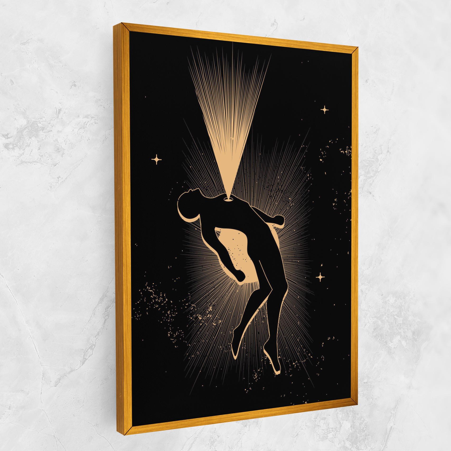 Картина на платно Body And Soul mockup 1