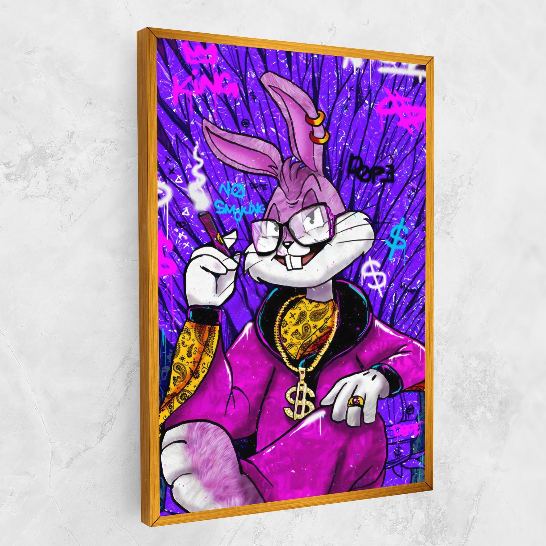 Картина на платно Boss Buny mockup 1