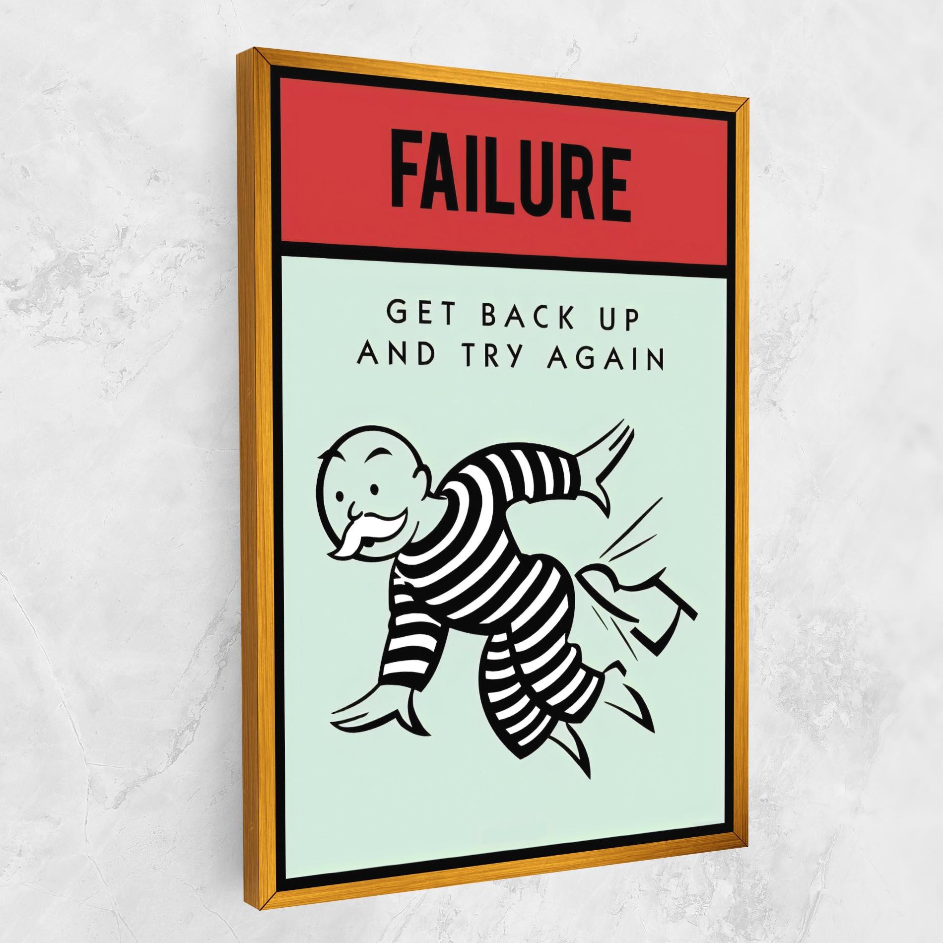 Картина на платно FAILURE mockup 1