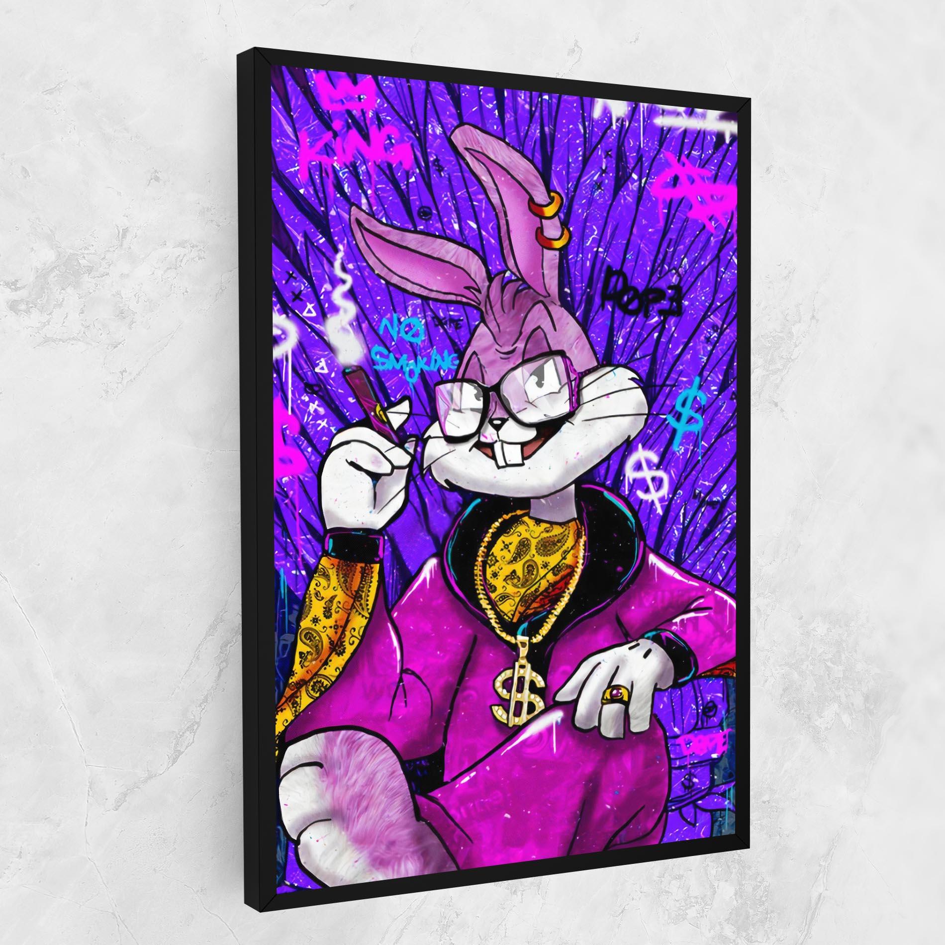 Картина на платно Boss Buny mockup 1