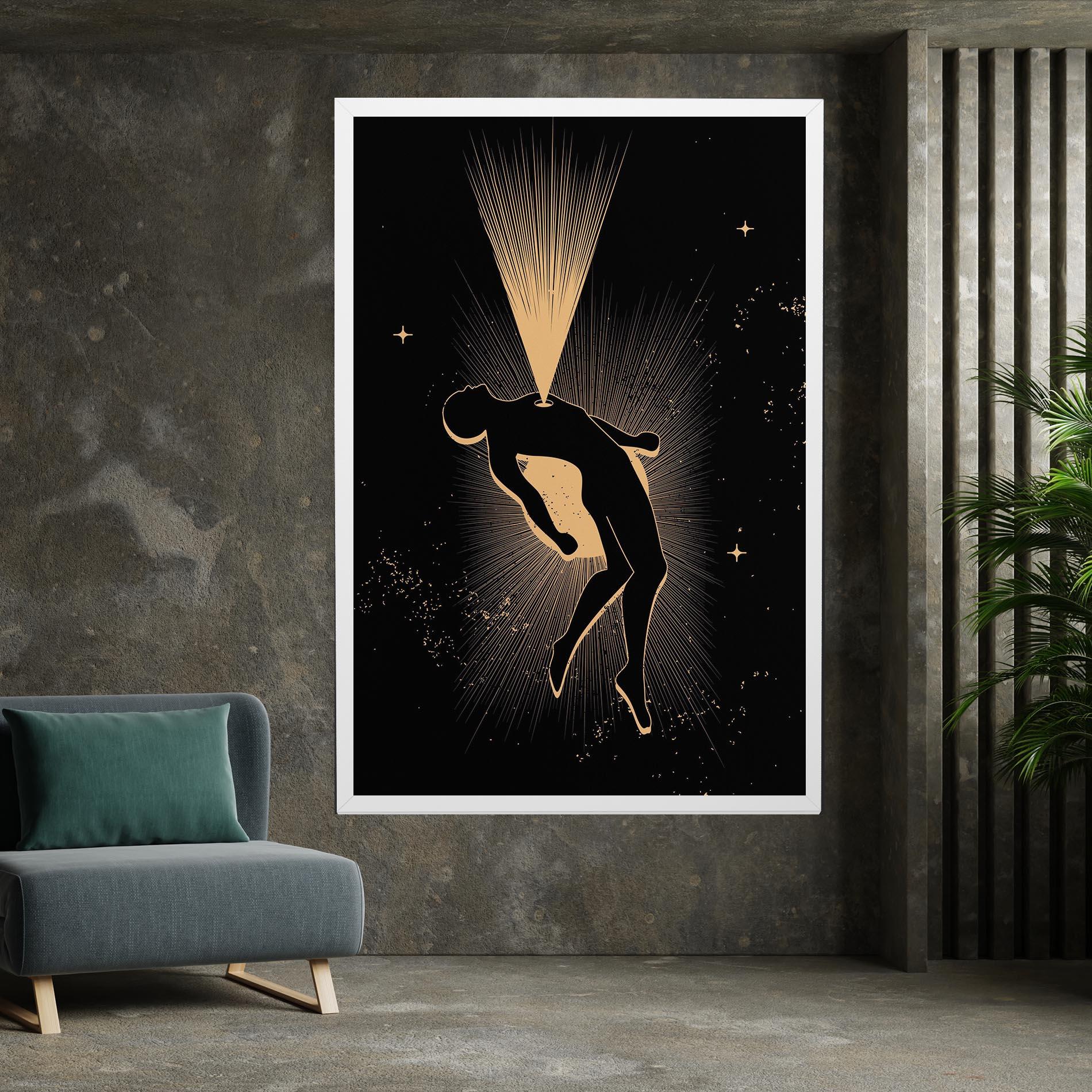 Картина на платно Body And Soul mockup 7