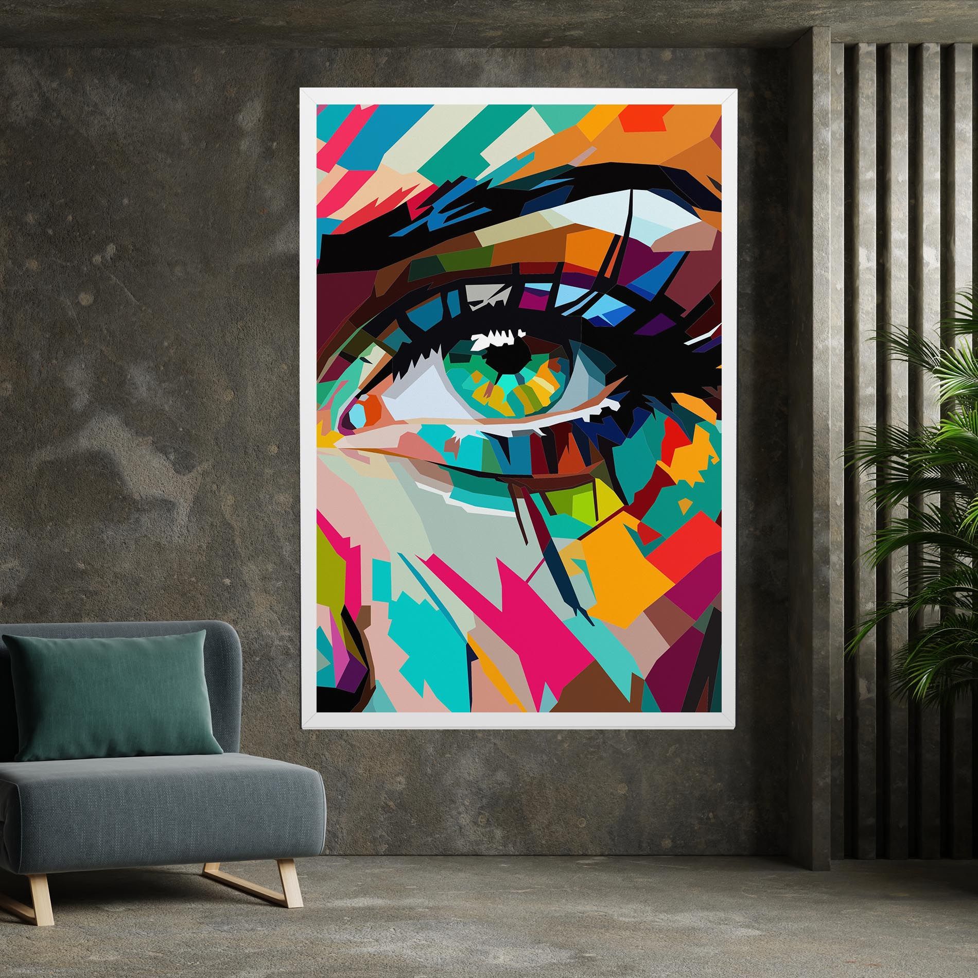 Colorful Eye mockup 7