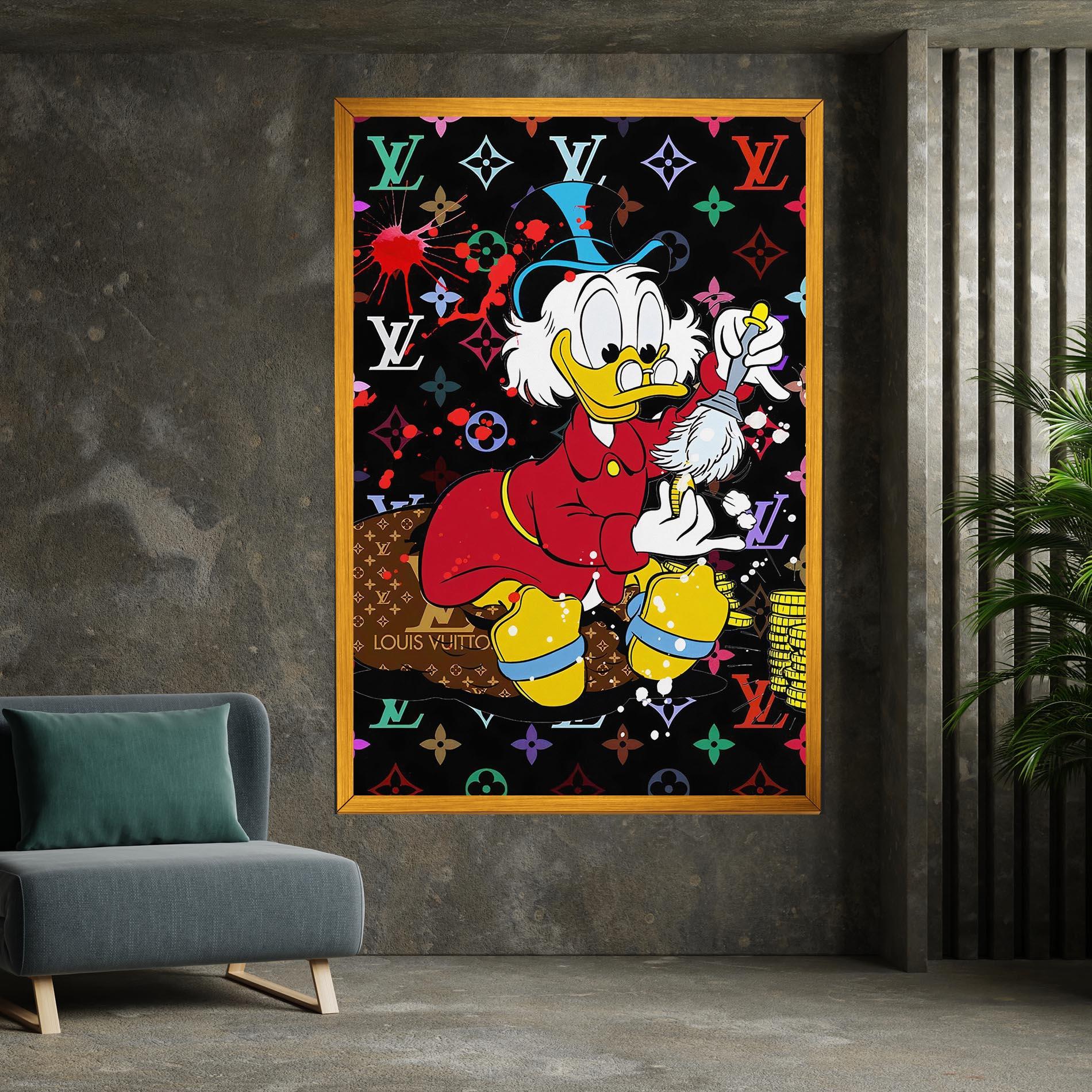 Картина на платно Clean Your Penny mockup 7